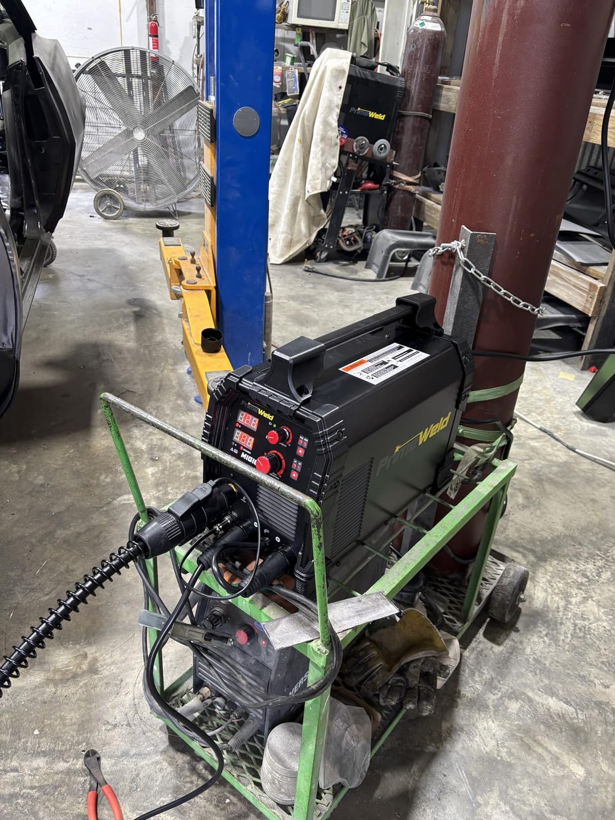 PrimeWeld MIG180 Mig Welder, 180 Amp Wire Feed Welding Machine with Dual Voltage 220v, 110v customer photo 1