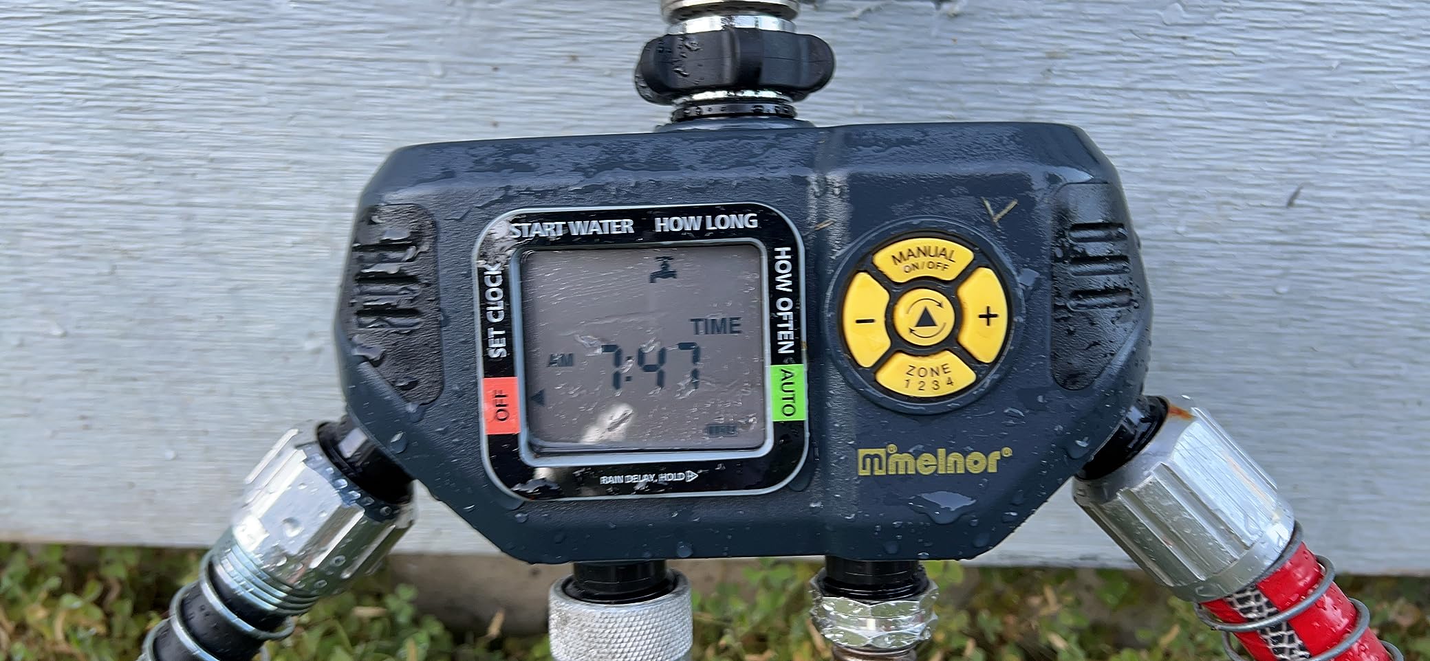 Melnor AquaTimer™ 4-Zone Programmable Digital Timer: Independent Zones customer photo 1