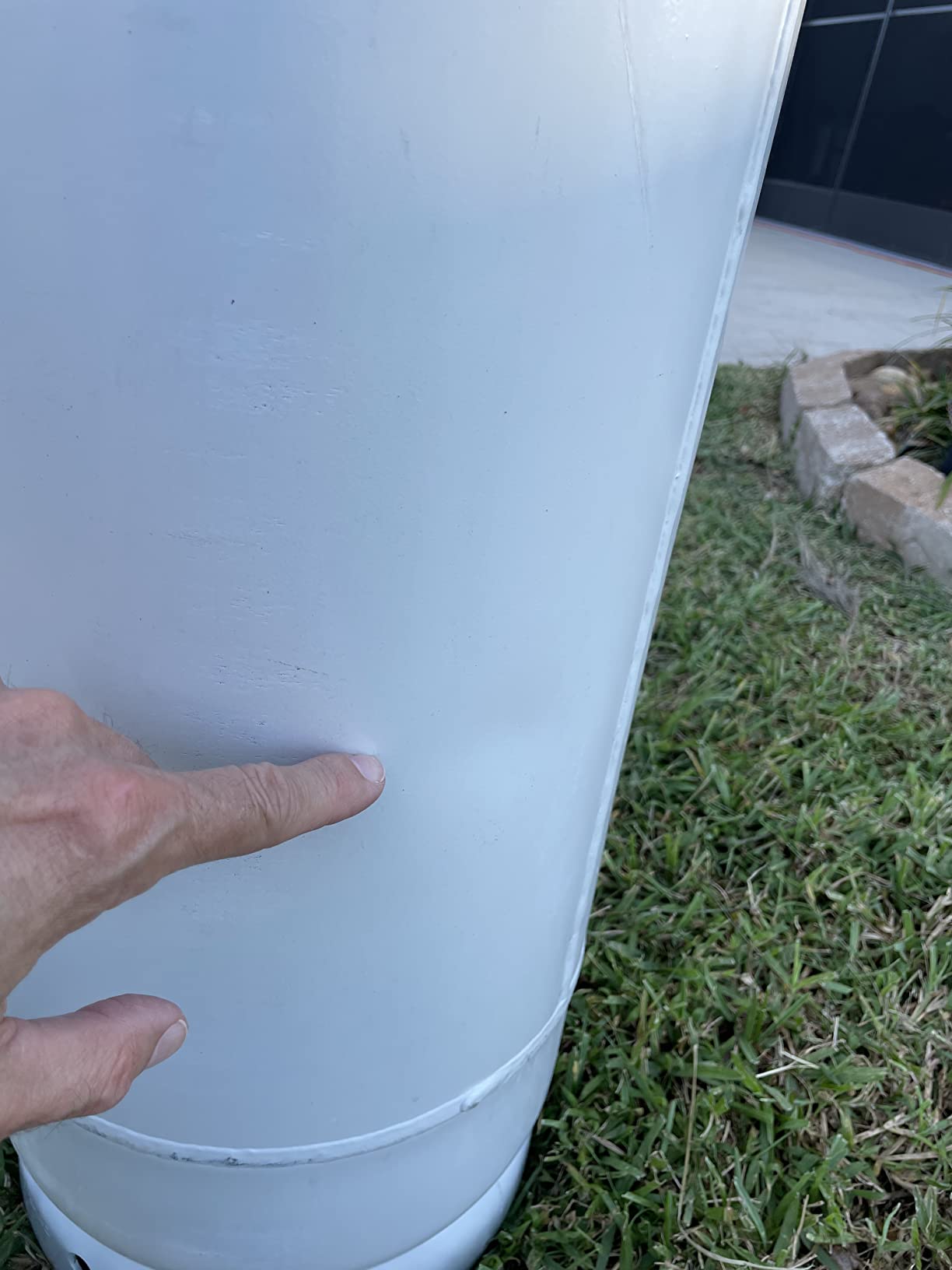 Flame King 60LB POL Steel Propane Tank Refillable Cylinder for RV, Lunch Truck customer photo 2