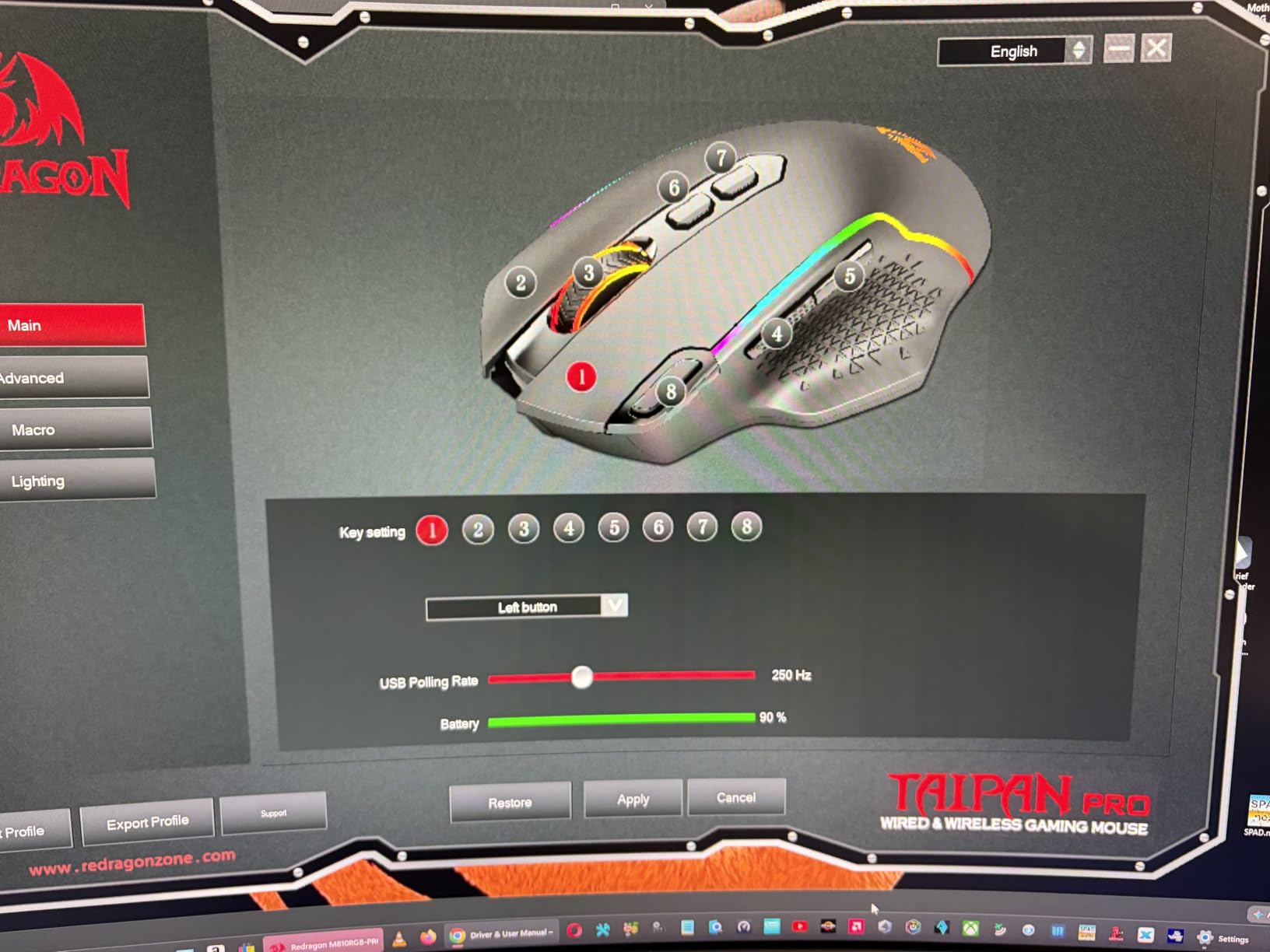 Redragon M810 Pro customer photo 1