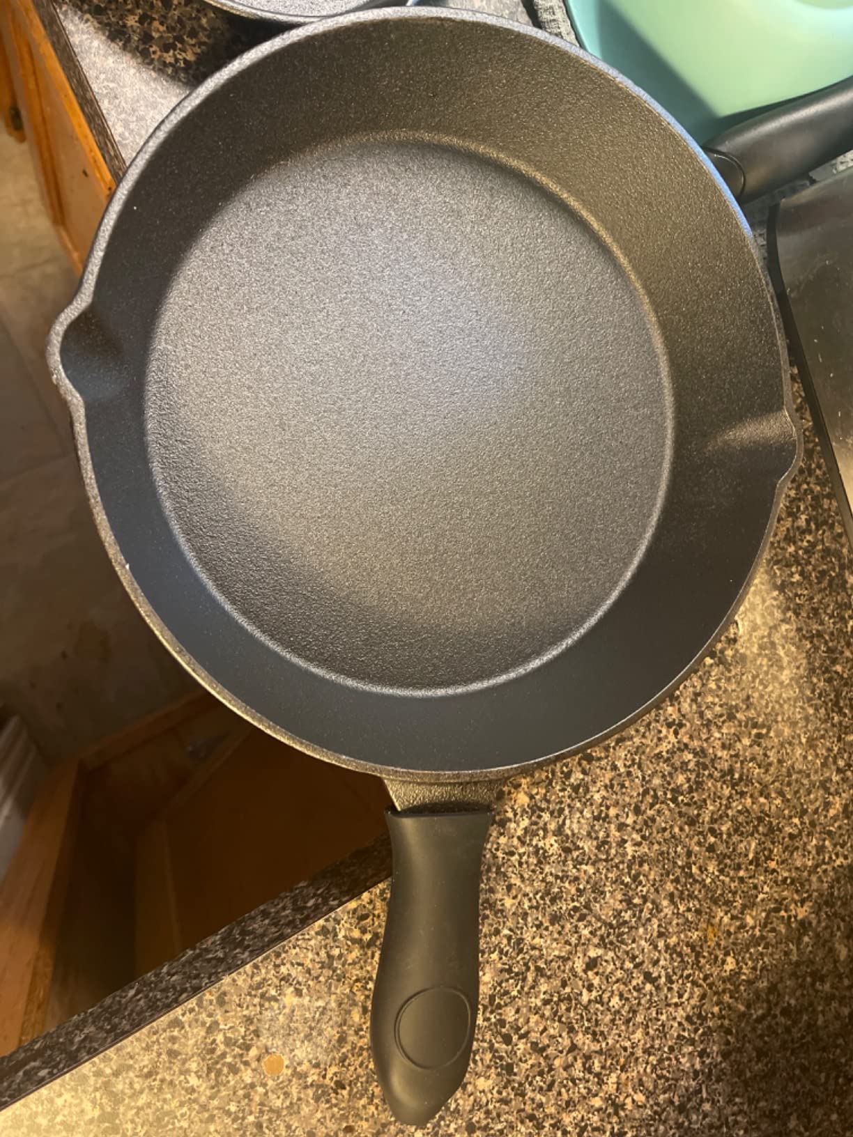 Cast Iron Skillet Set 3 Piece 6 8 10 Inch Pre-Seasoned Frying Pan customer photo 2
