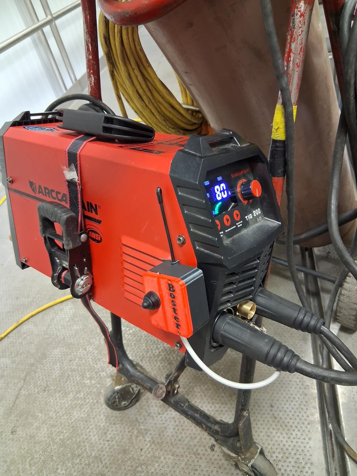 ARCCAPTAIN 200A TIG Welder, 110V/220V TIG/Stick 2 IN 1 Welding Machine customer photo 2