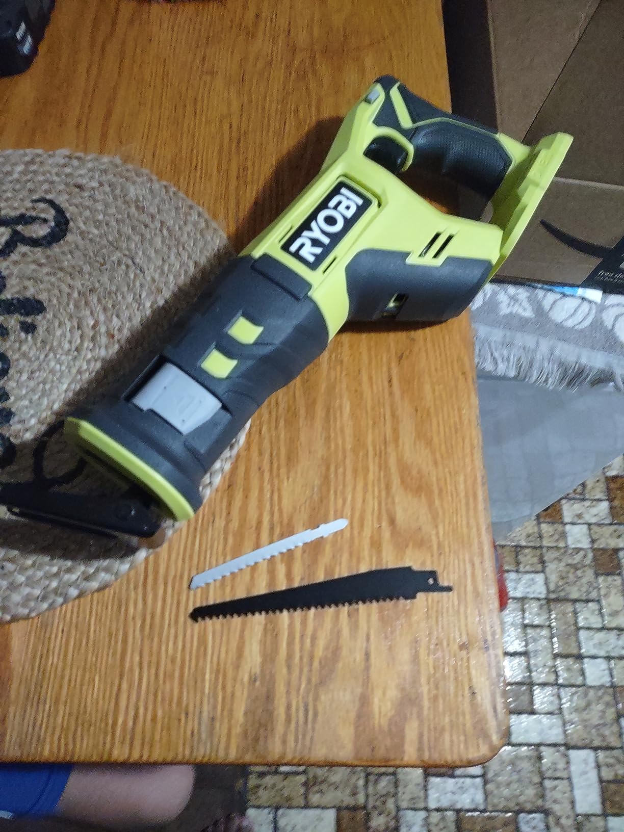 RYOBI ONE+ 18V Cordless Reciprocating Saw - 3,400 SPM Variable Speed, 1 in. Stroke Length, Tool Only (Battery Not Included) - PCL515B customer photo 1