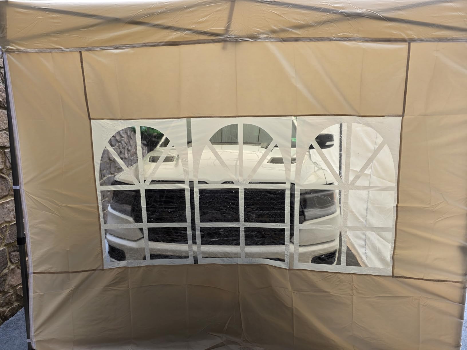 COBIZI 10x20 Heavy Duty Pop Up Canopy Tent with Sidewalls, Easy Up Canopy customer photo 1