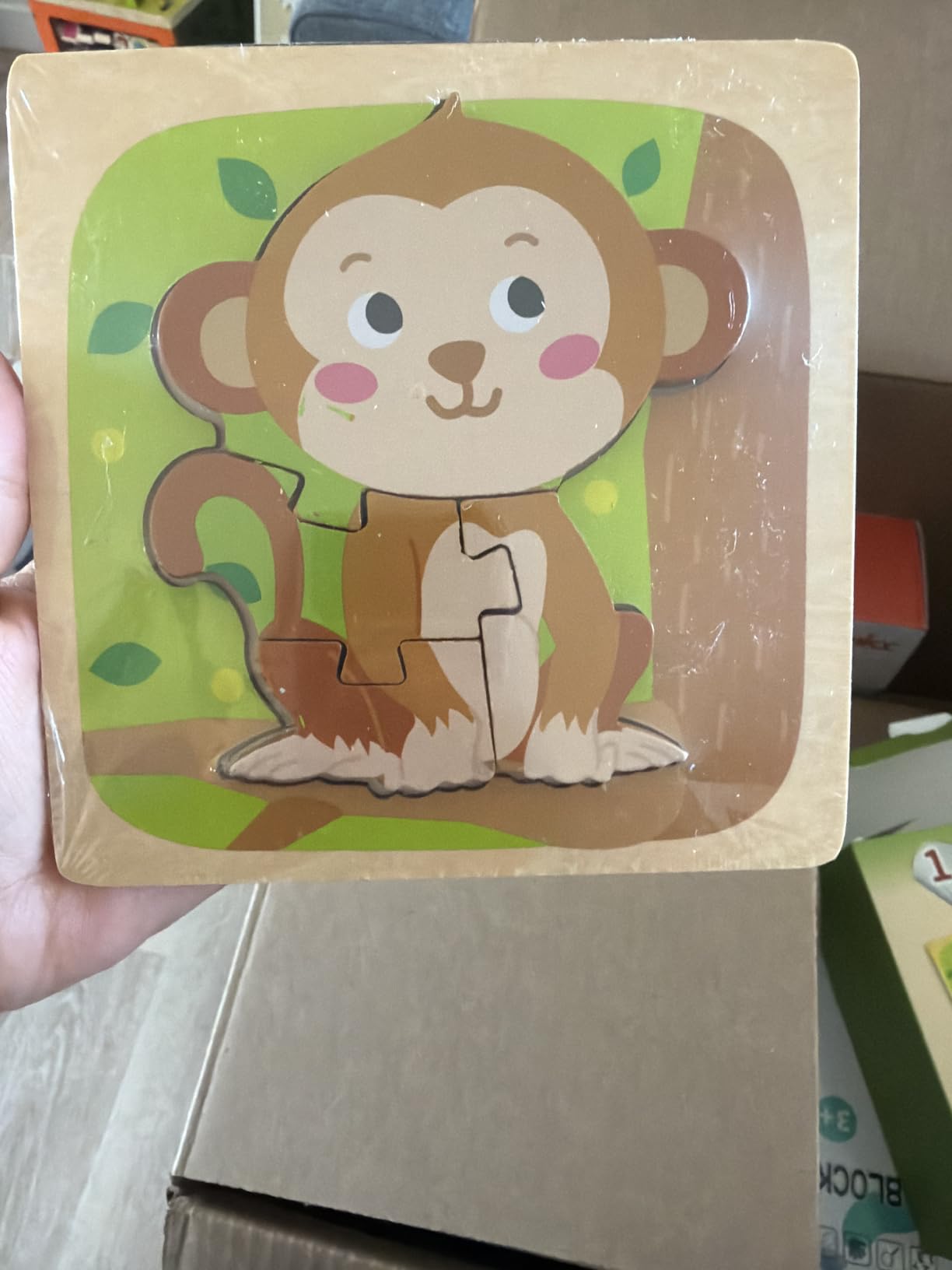 Benresive Wooden Toddler Puzzles, Montessori Toddler Toys for 1 2 Year Old customer photo 2
