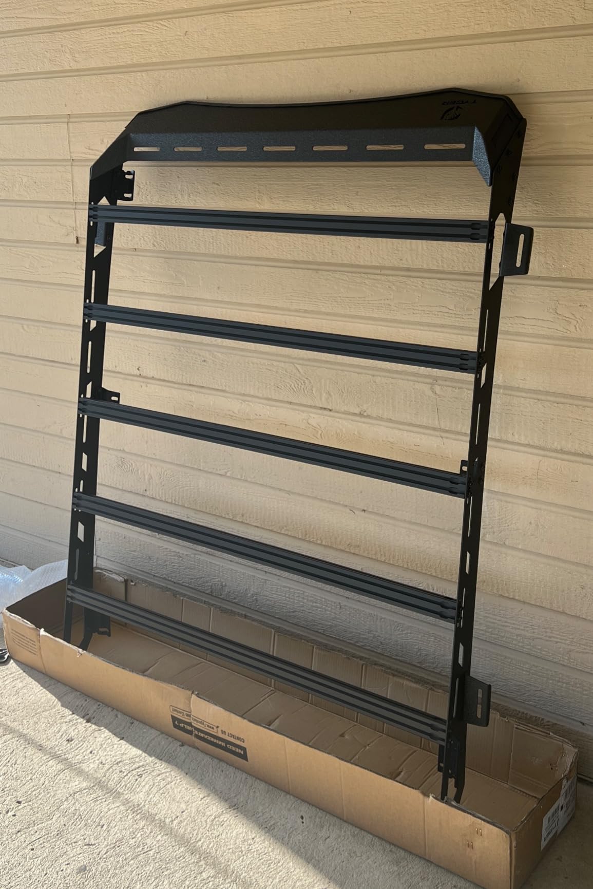 Tyger Auto Roof Rack Compatible with 2005-2023 Toyota Tacoma Double Cab | Upper Storage for Outdoors Gear | Paintable Accent Color Inserts | TG-RR1T33028 customer photo 1