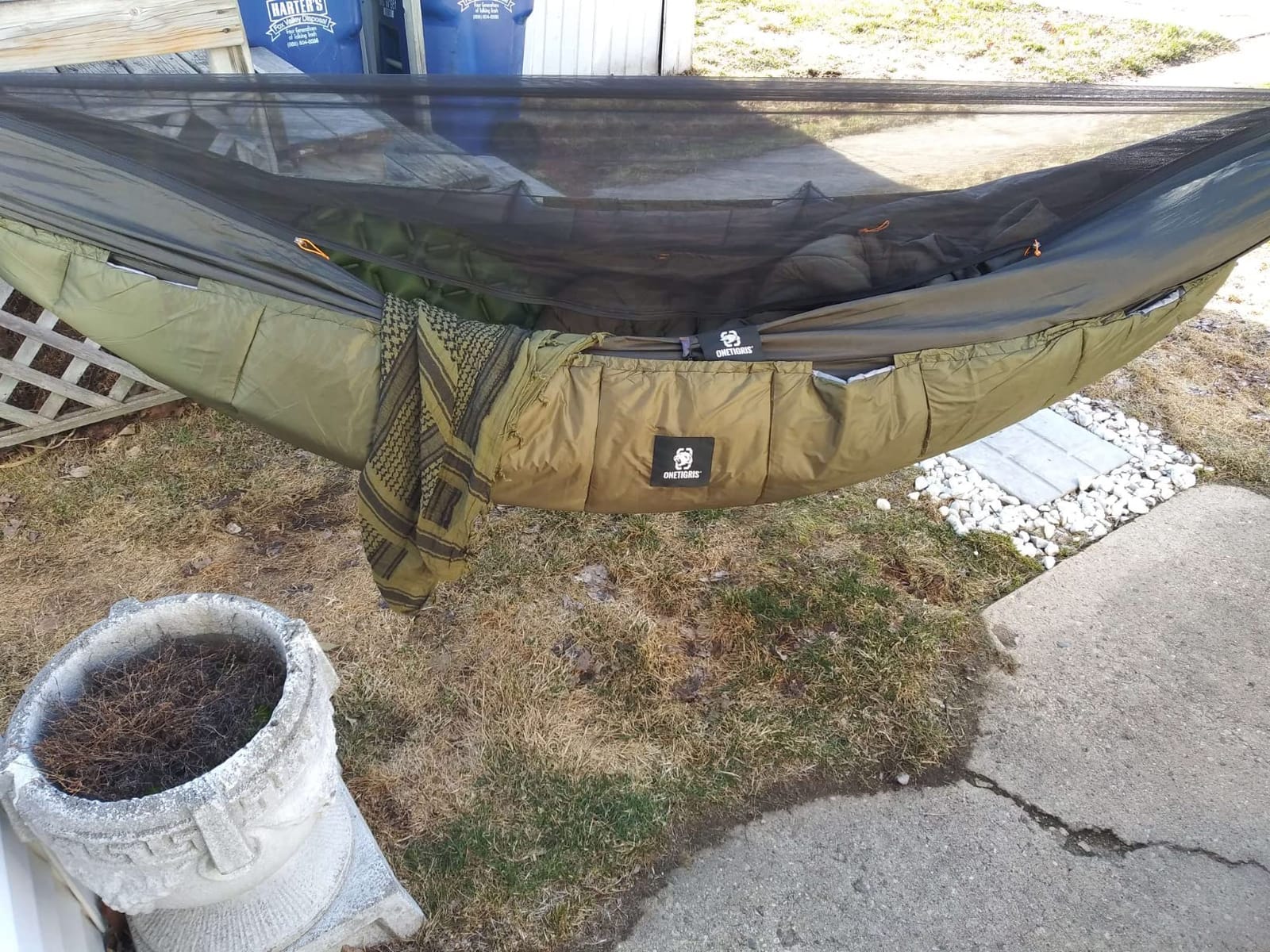 OneTigris KOMPOUND Camping Hammock with Net & Inner Thermal Layer customer photo 2