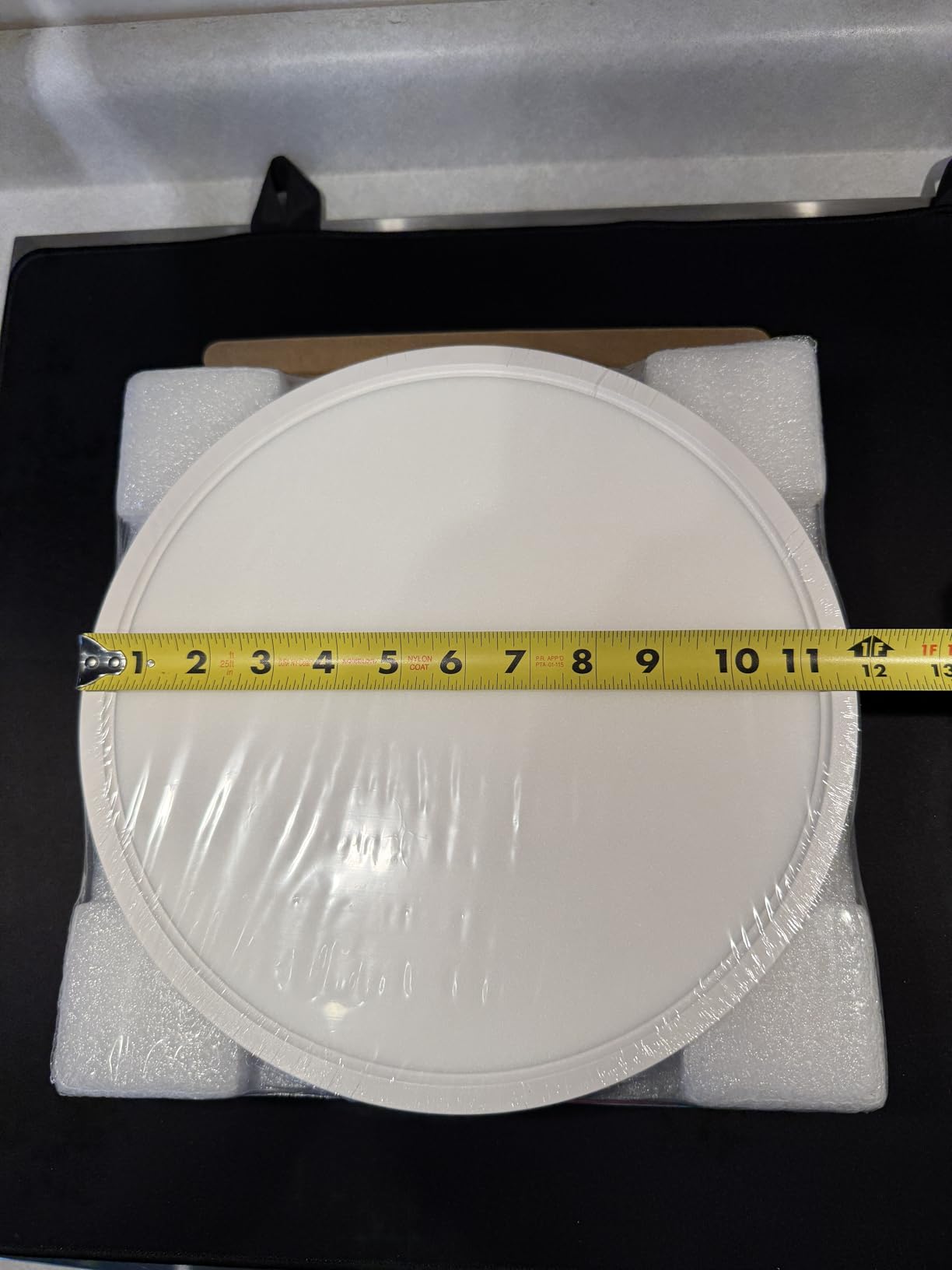 TALOYA Smart Ceiling Light,Main Light and RGB Night Light Dimmable,12 Inch customer photo 1