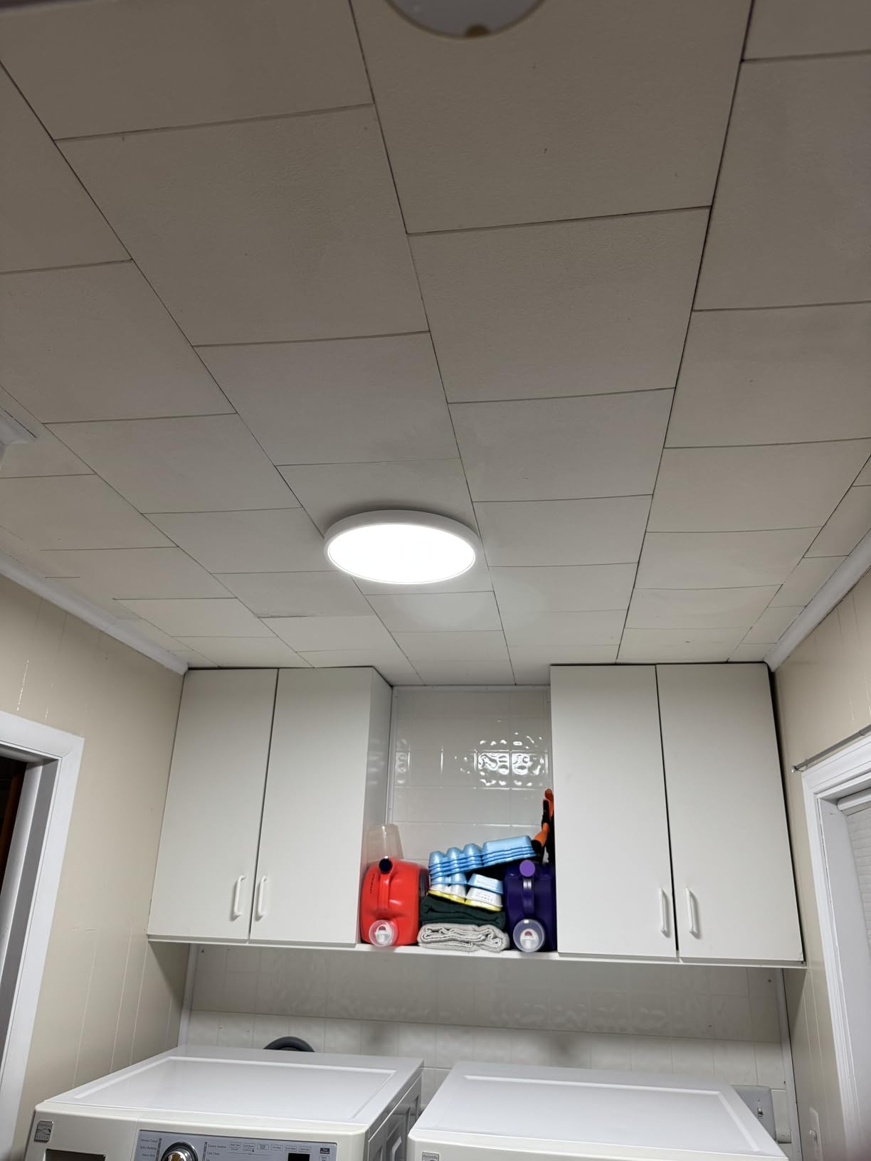 TALOYA Smart Ceiling Light,Main Light and RGB Night Light Dimmable,12 Inch customer photo 2