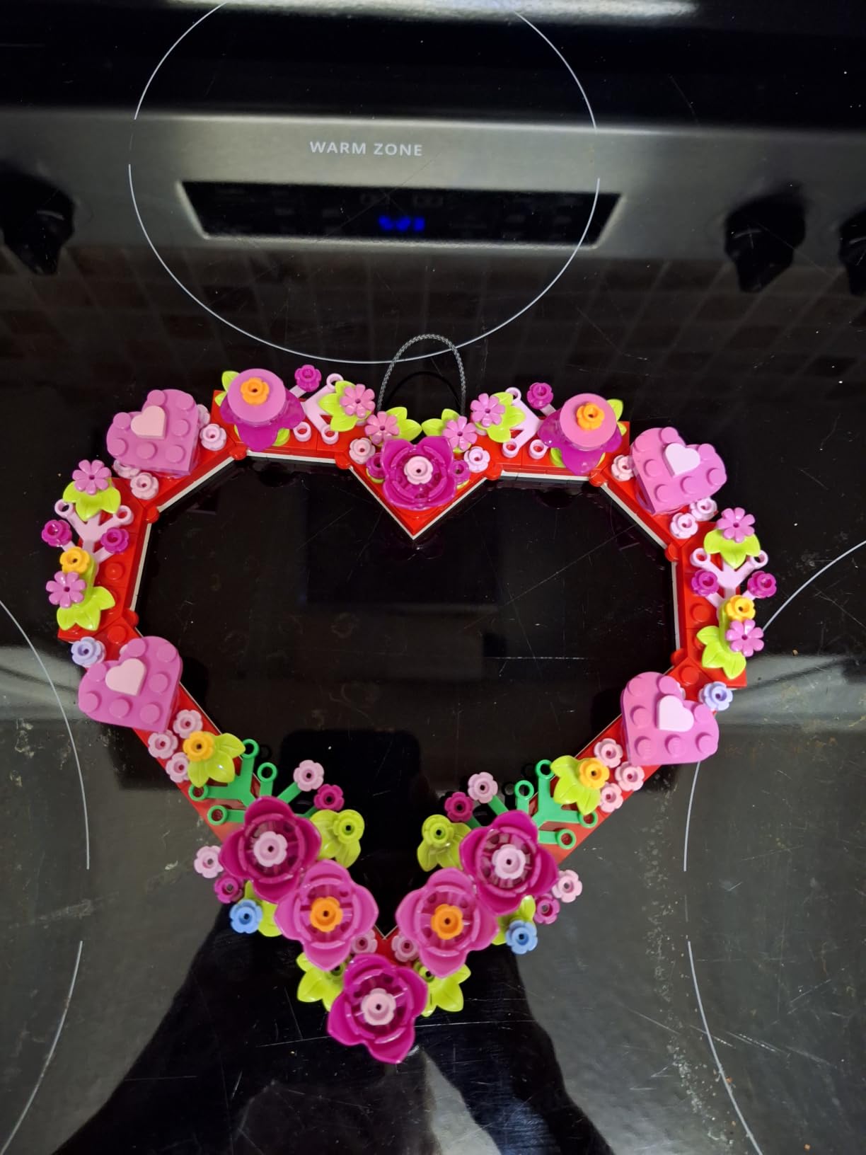 LEGO Heart Ornament Building Toy Set - Fun Arts and Crafts Idea for Girls and Boys, Ages 9+ - Display on The Wall as Home Decoration - Gifts for Kids - 40638 customer photo 2