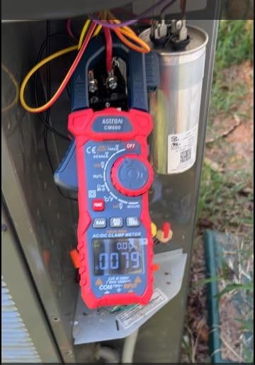 AstroAI Inrush Digital Clamp Meter Multimeter 1000A TRMS 6000 Counts, Amp Voltage Tester with VFD, LOZ Mode; Measures AC/DC Current Voltage Temperature Resistance Capacitance Frequency Continuity NCV customer photo 2
