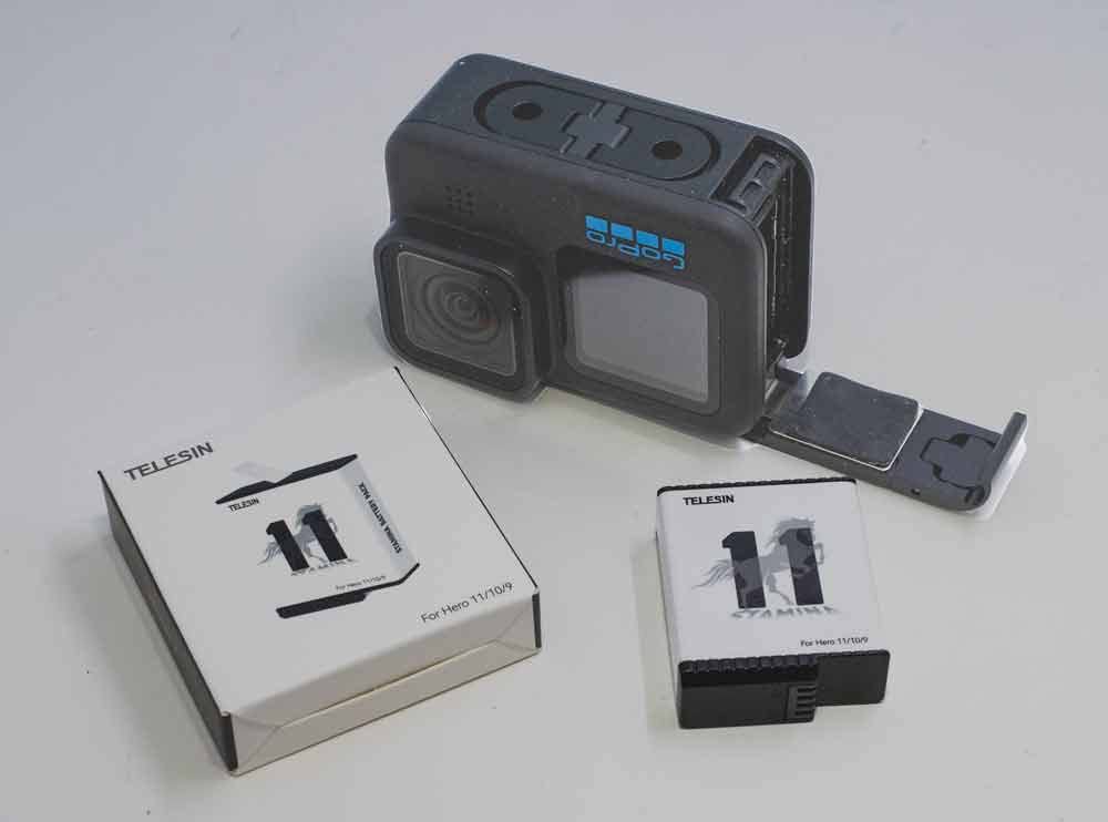 TELESIN Enduro Battery (2-Pack) for GoPro 12 11 10 9 Accessories customer photo 2