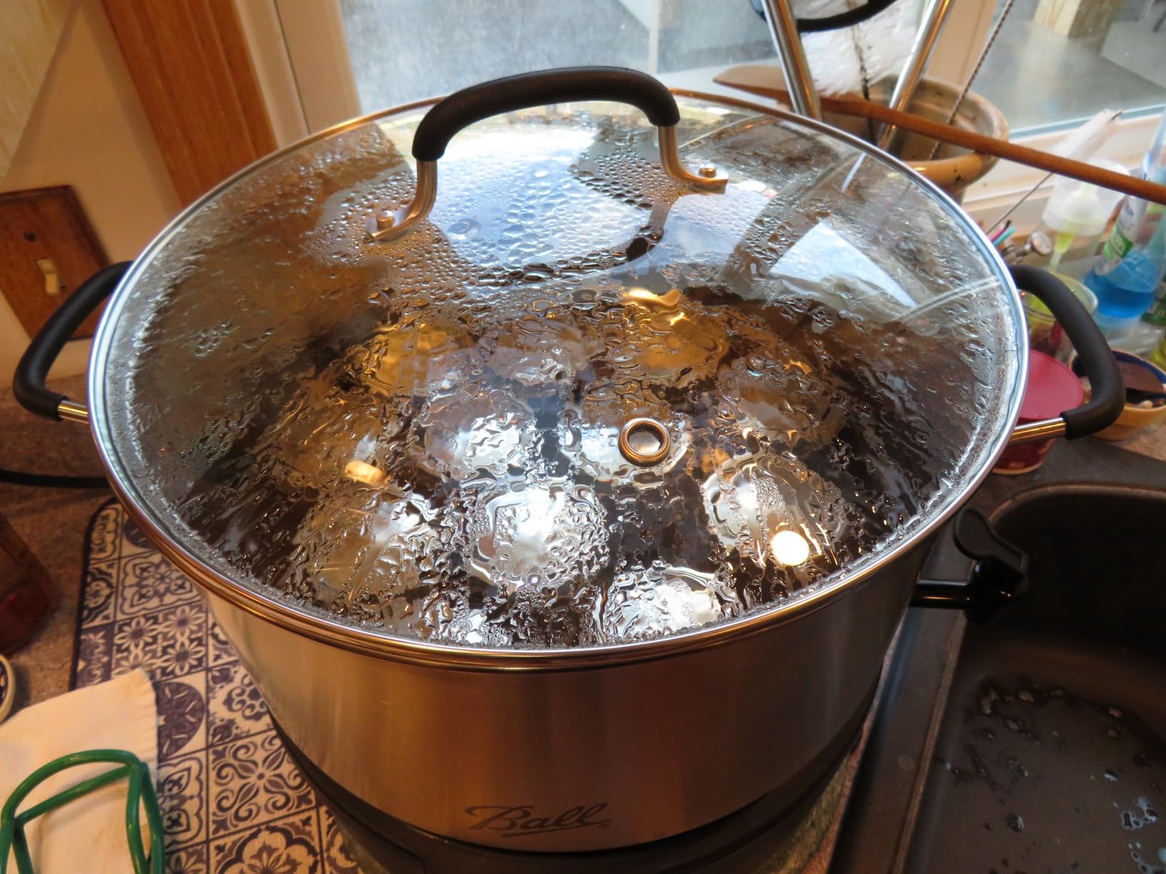 Ball EasyCanner Electric Water Bath Canner, Multicooker, 21-Quart customer photo 2