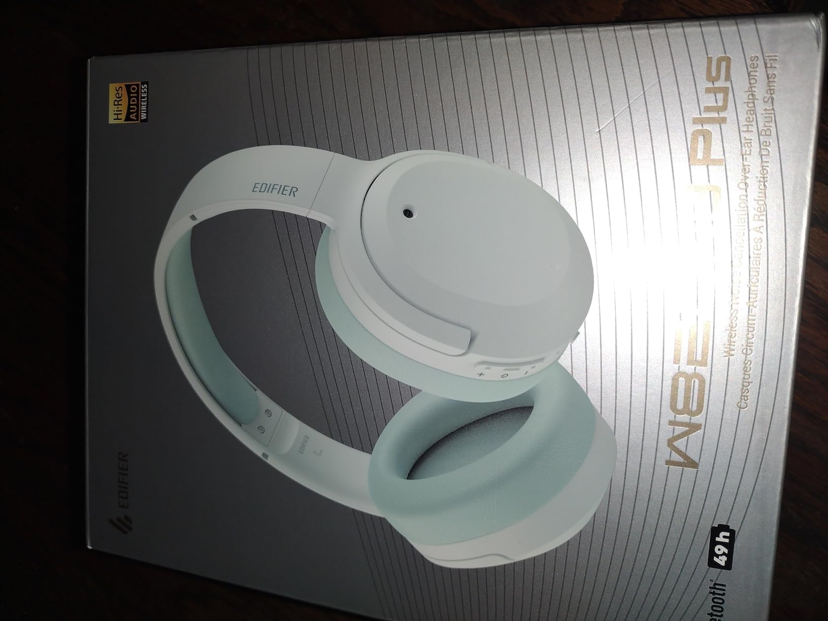 Edifier W820NB Plus Over-Ear Active Noise Cancelling Headphones, Clear Calls with Deep Noise Reduction,Bluetooth Headphones with LDAC for Hi Res Wireless Audio Comfortable Fit,Bluetooth 5.2… customer photo 1