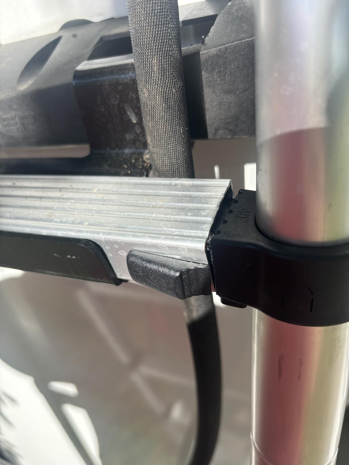 RecPro RV Telescoping Ladder 12.5ft Compatible with Lippert On-The-Go Prepped Units customer photo 1