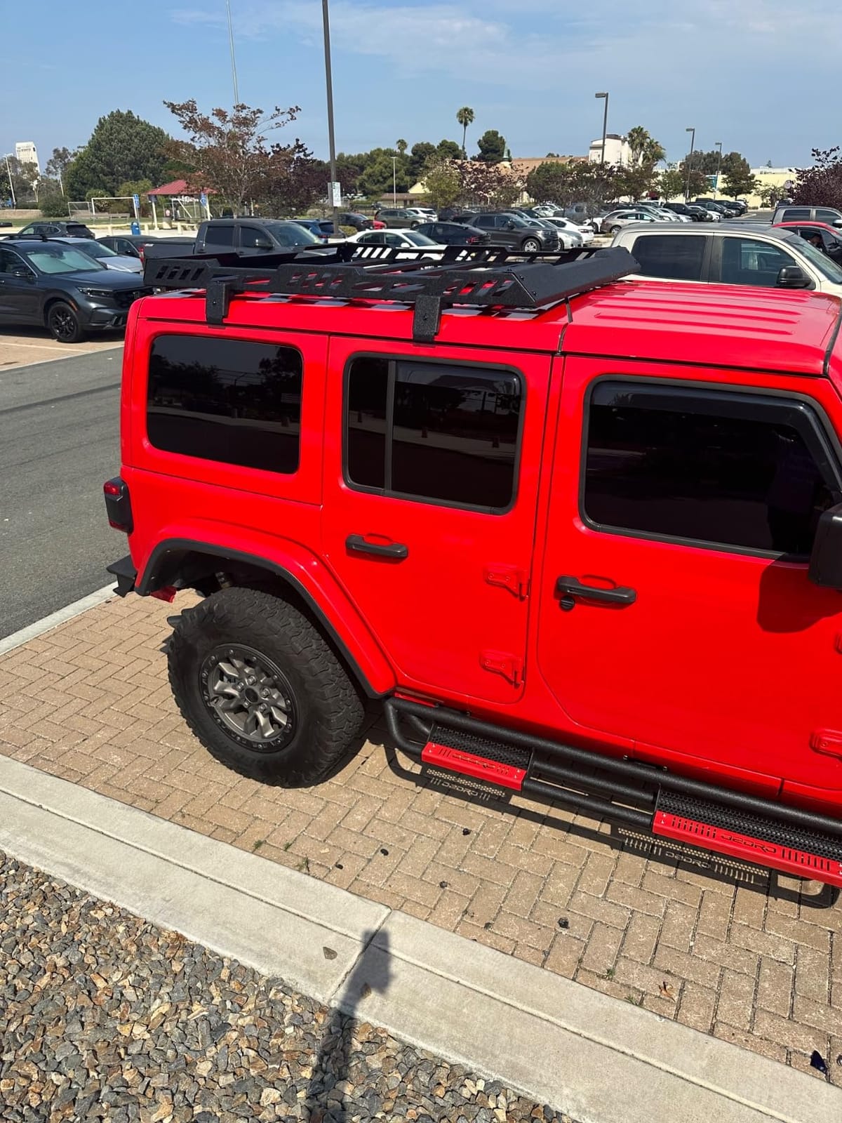 Hooke Road Overlanding Roof Rack for 2018-2026 Jeep Wrangler JL 2/4 Doors & Gladiator JT, Steel Cargo Basket for Jeep Hard Top Only customer photo 1