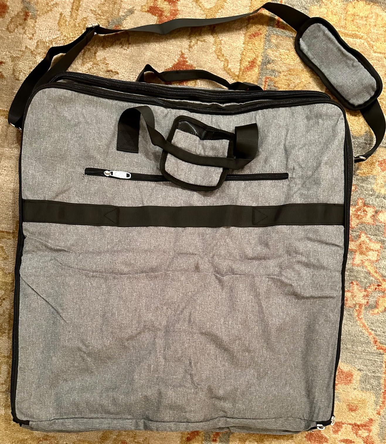 MATEIN Garment Bags for Travel, Large Double Layer Suit Bag Up to 6 Suits customer photo 1