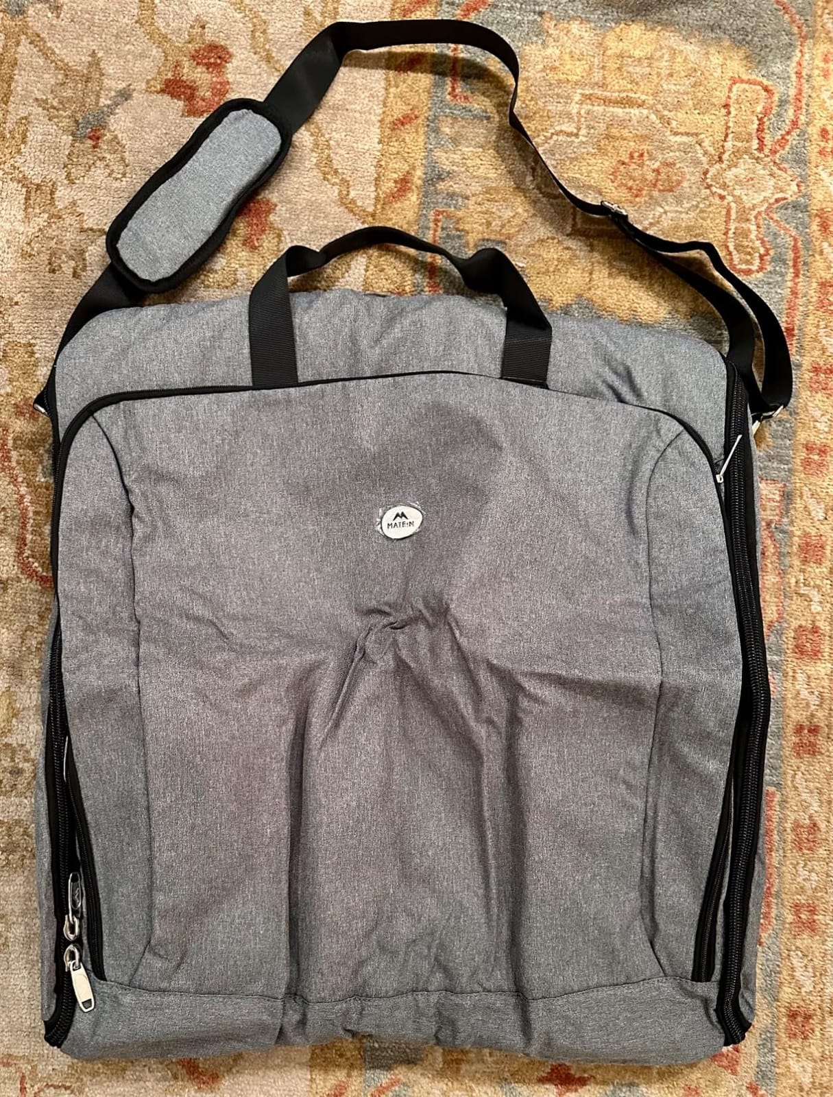MATEIN Garment Bags for Travel, Large Double Layer Suit Bag Up to 6 Suits customer photo 2