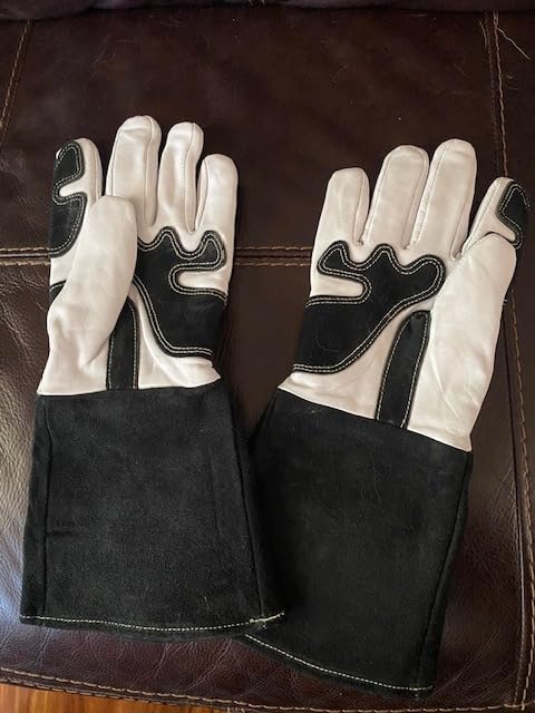 ARCCAPTAIN Tig Welding Gloves: Premium Goatskin Grain Leather, Dexterity, Comfort, Duralble Tig Gloves for Work Protection customer photo 1