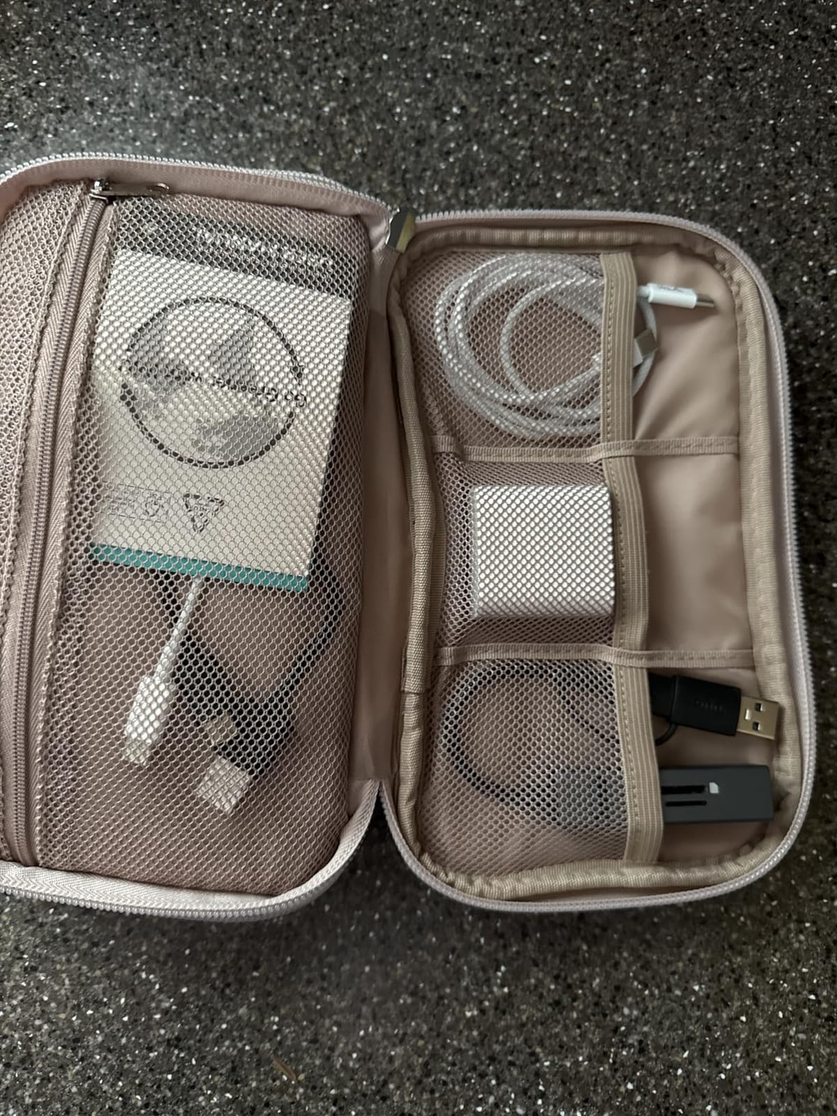 NISHEL Electronics Travel Organizer Cord Case, Charger Cable Tech Bag customer photo 1