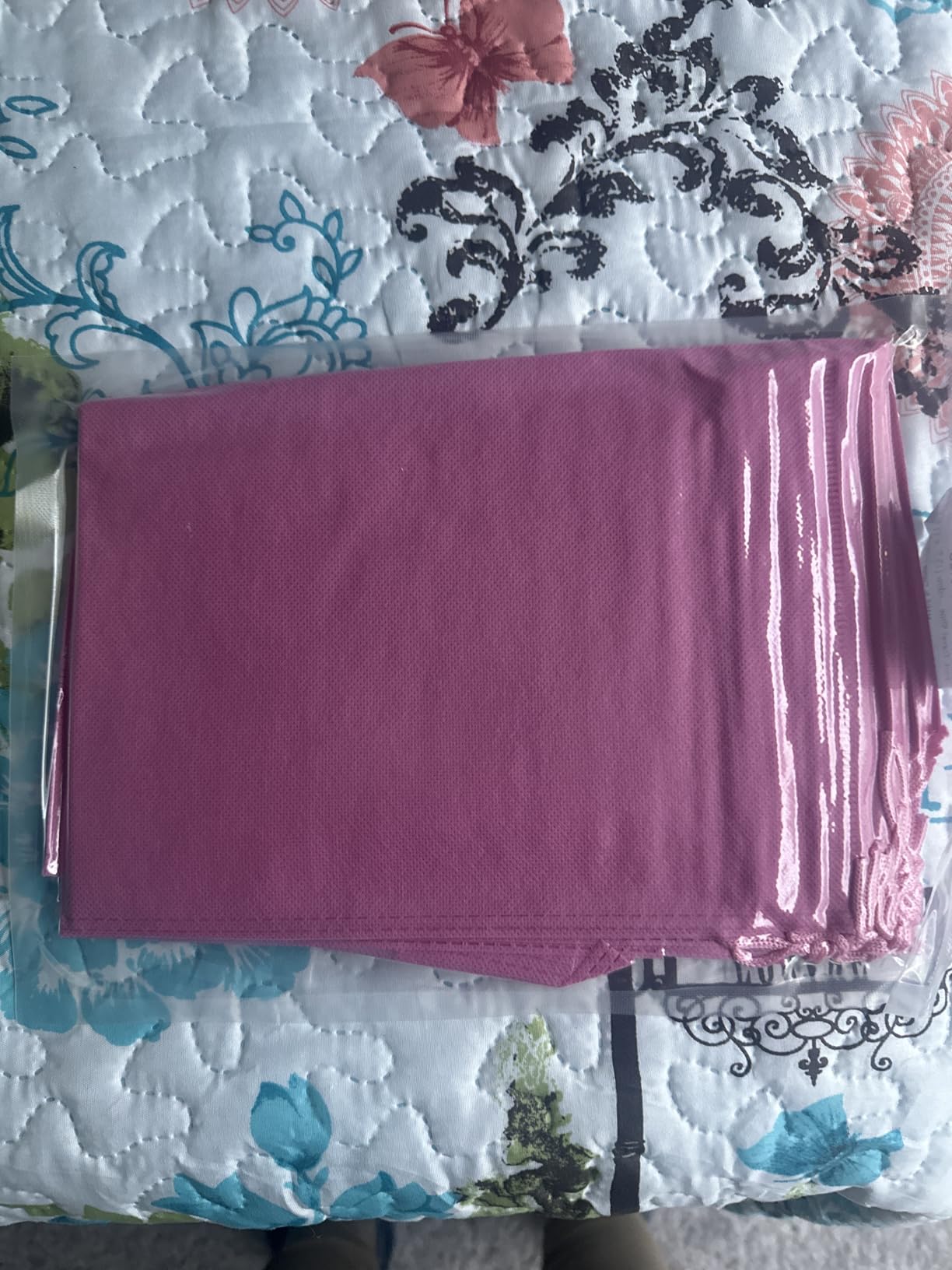 Clear Shoe Bags for Travel 5 PCS, Drawstring Travel Shoe Bags for Packing customer photo 1