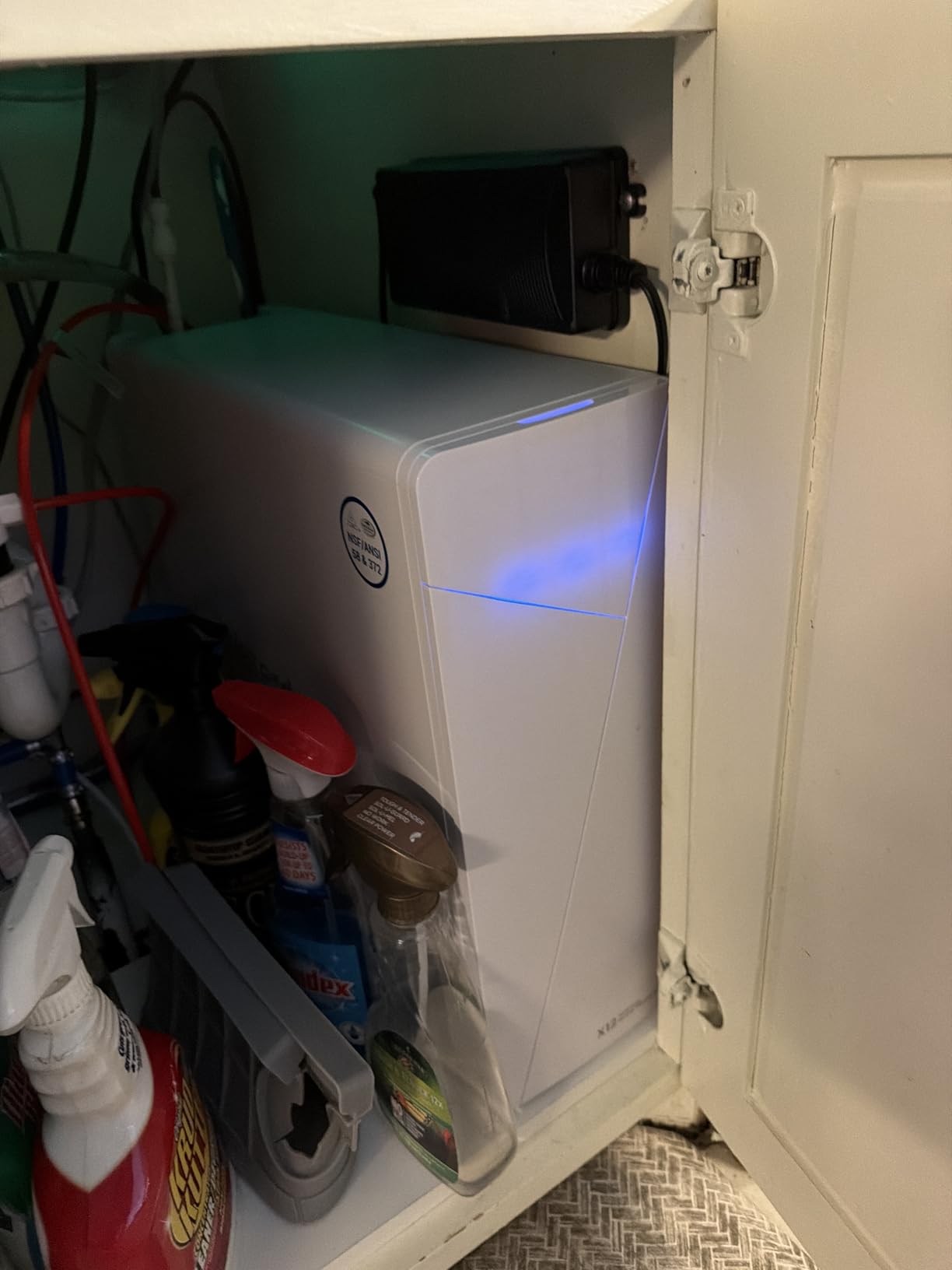 Waterdrop X12 Alkaline Mineral Reverse Osmosis System, 1200 GPD, Under-Sink customer photo 1