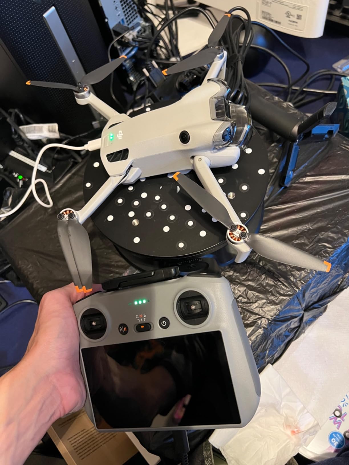 DJI Mini 4 Pro (DJI RC 2), Drones with Camera for Adults 4K, Under 0.549 lbs/249 g, 34 Mins Flight Time, 20km Max Video Transmission Distance, Omnidirectional Vision Sensing, Mini Drone for Beginners customer photo 1