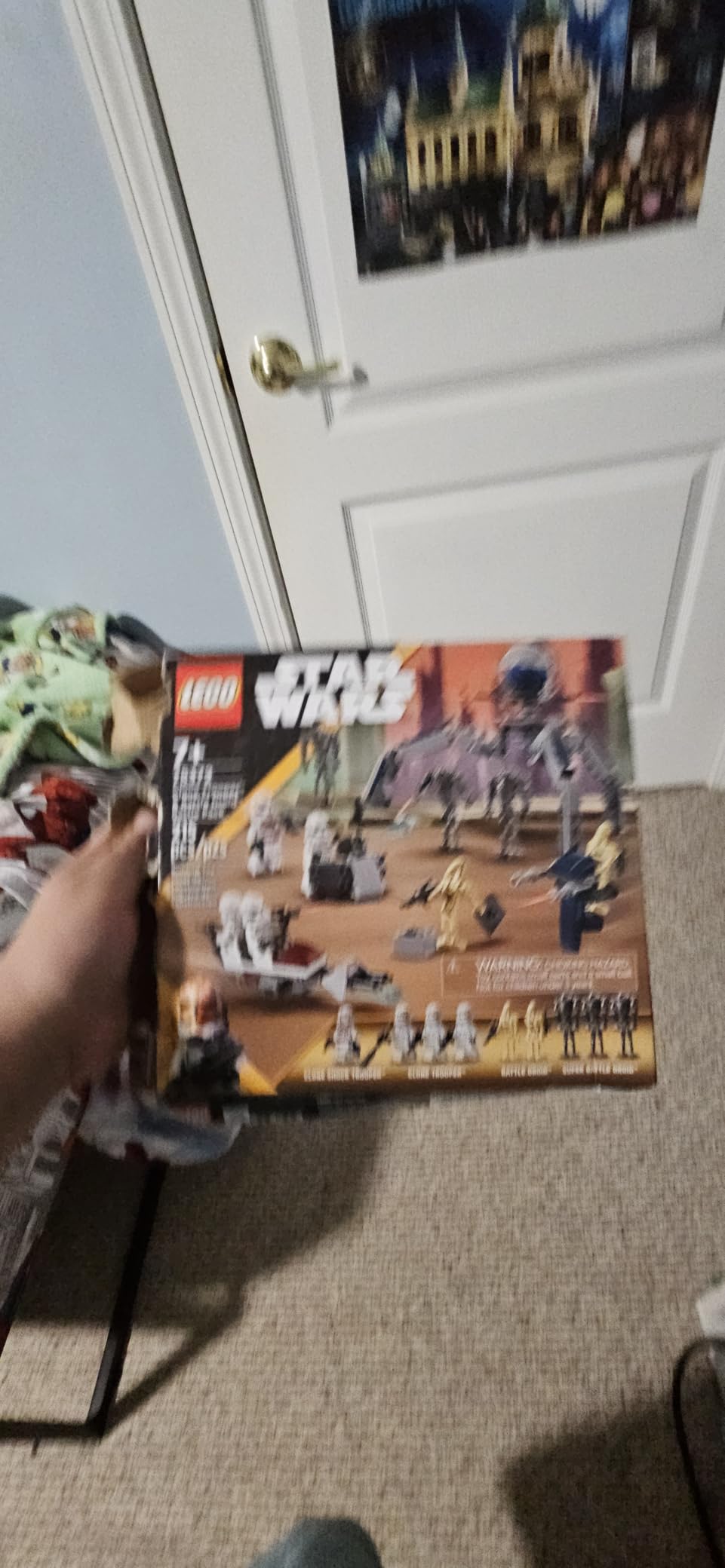 LEGO Star Wars Clone Trooper & Battle Droid Battle Pack Set for Kids, Buildable Toy Speeder Bike Vehicle, Tri-Droid and Defensive Post, Collectible, Gift for Boys and Girls Aged 7 and Up, 75372 customer photo 2