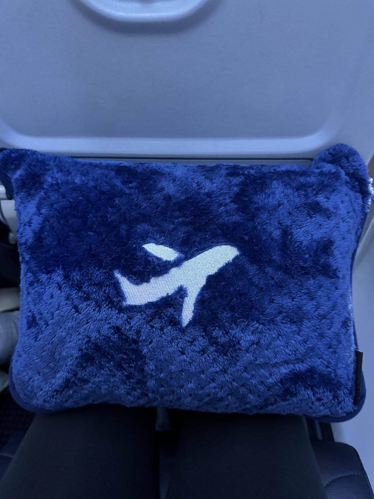 3 in 1 Travel Blanket Pillow Set - 350 GSM Thick Travel Blanket Airplane Compact with Bag, Soft Bag with a Pocket, Inflatable Travel Pillow for Camping & Car Trip(Mint Green) customer photo 1