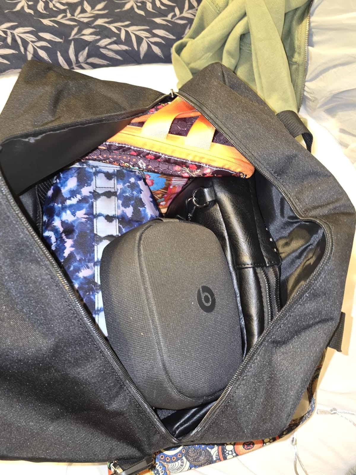 Kono Travel Duffel 20L Under Seat Carry-On Bag Navy customer photo 1