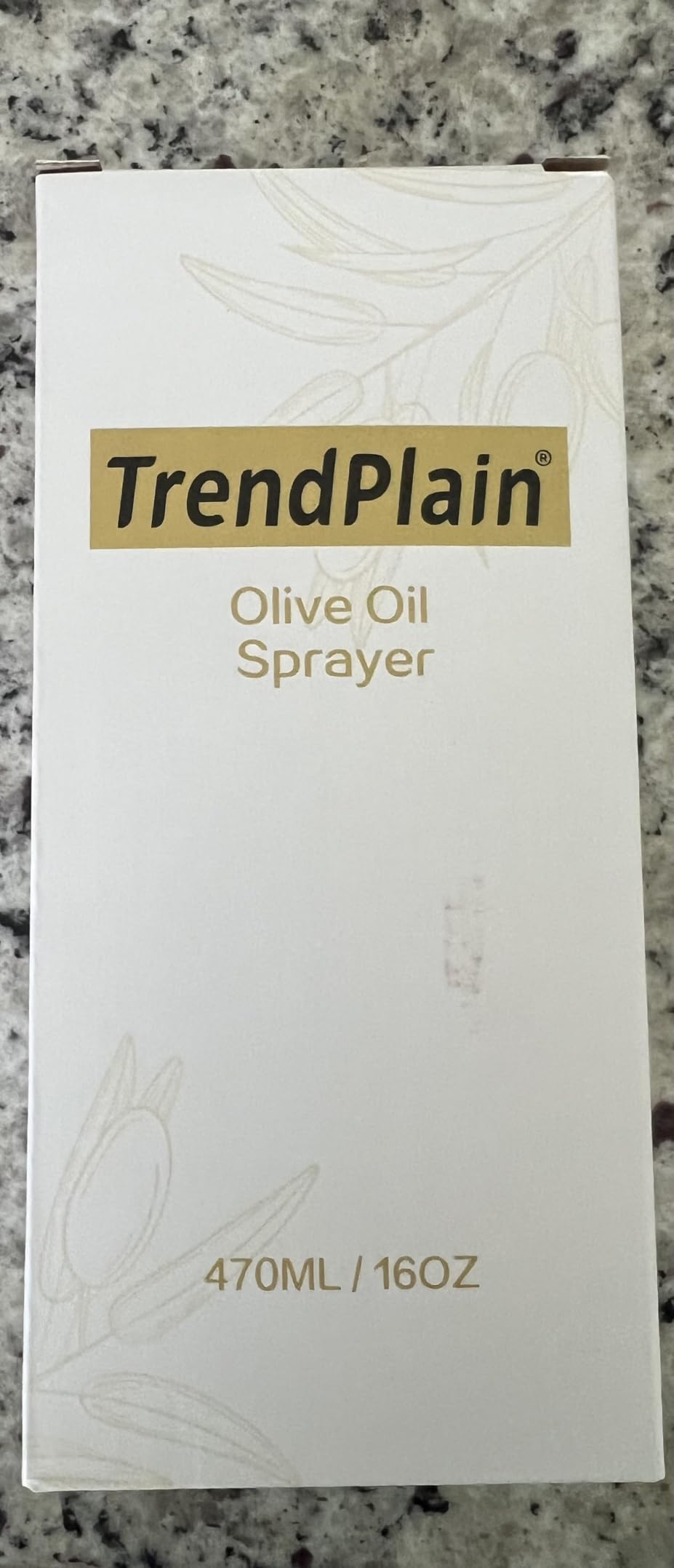 TrendPlain 16oz/470ml Glass Olive Oil Sprayer for Cooking – 2 in 1 Olive Oil Dispenser Bottle for Kitchen Gadgets and Air Fryer Accessories, Salad, BBQ - Black customer photo 2