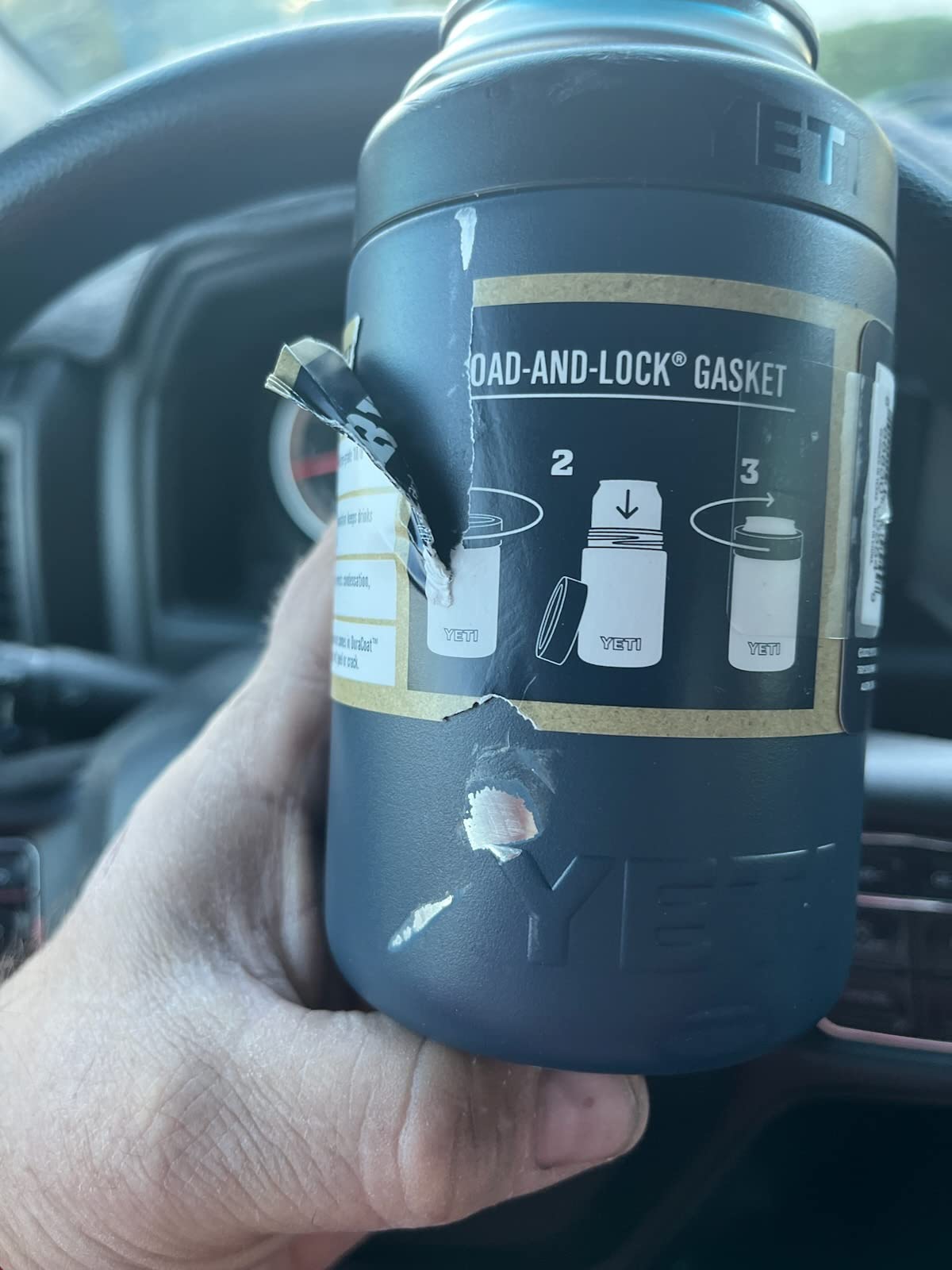 YETI Rambler 12 oz. Colster Can Insulator for Standard Size Cans, Rescue Red (NO CAN INSERT) customer photo 1