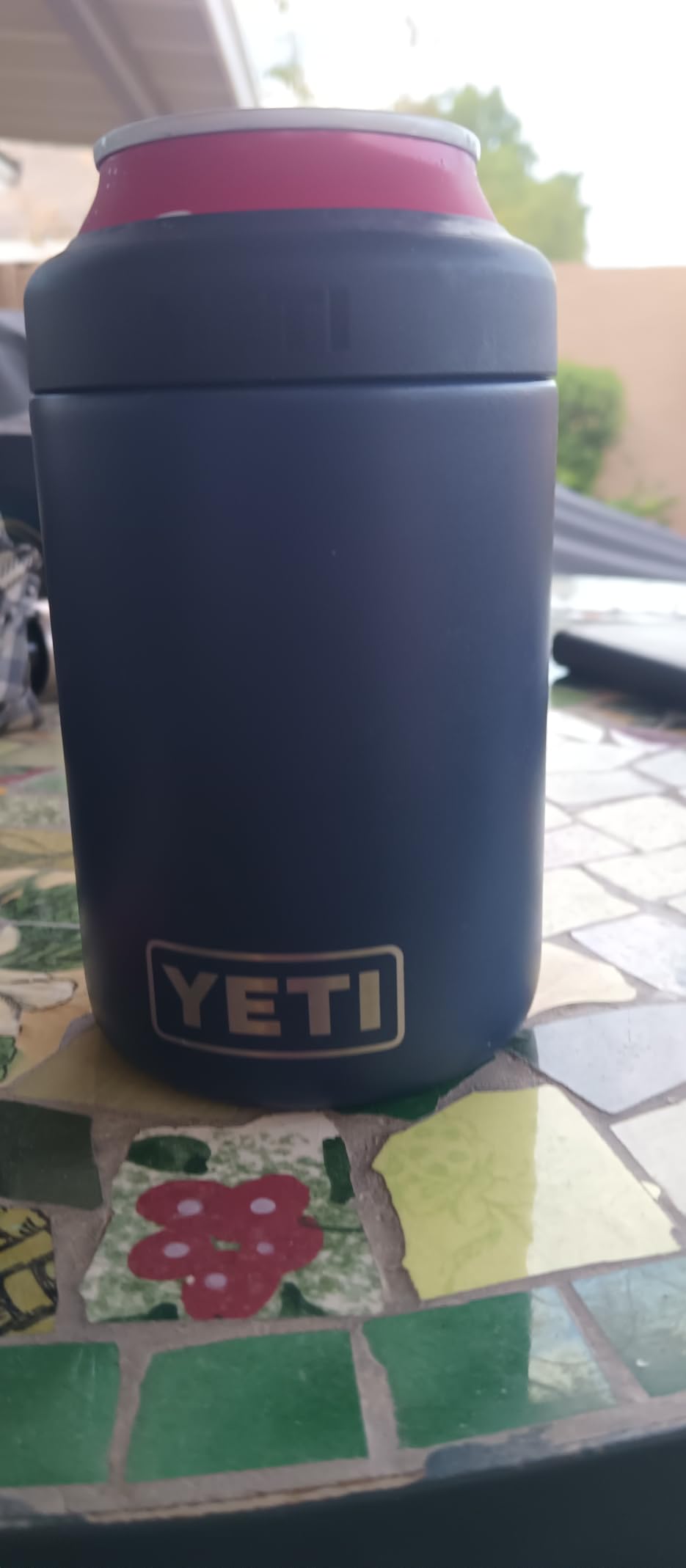 YETI Rambler 12 oz. Colster Can Insulator for Standard Size Cans, Rescue Red (NO CAN INSERT) customer photo 2