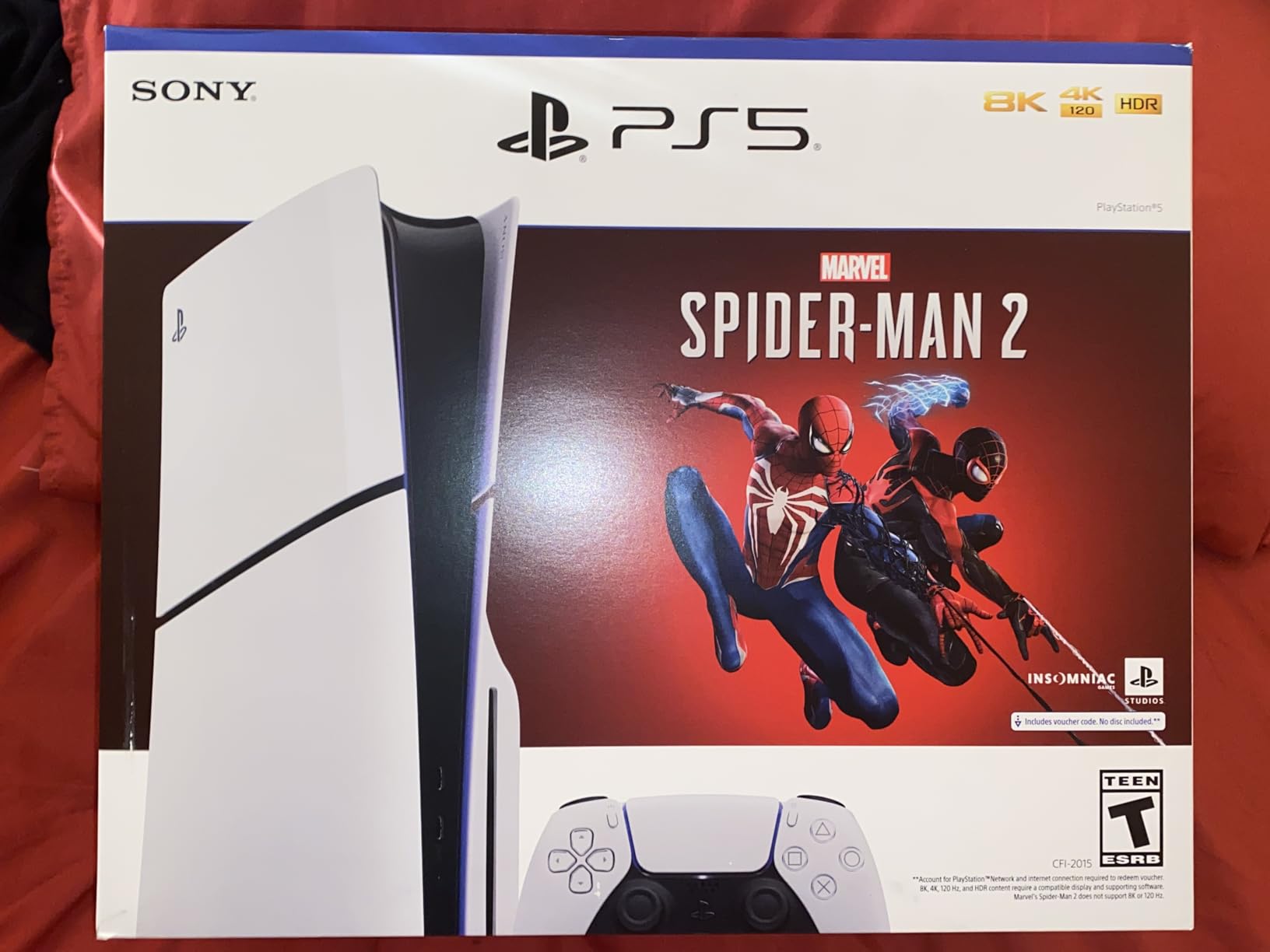 PlayStation 5 Console - Marvel’s Spider-Man 2 Bundle (slim) customer photo 2