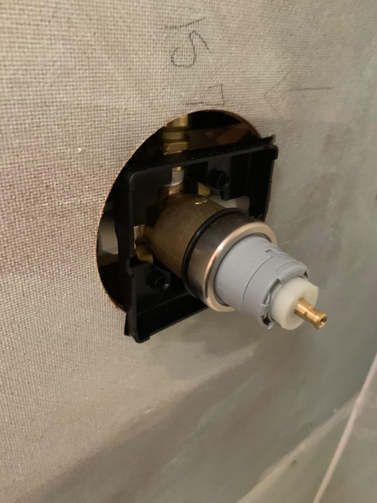 RJDIBAN Shower Valve for Delta R10000-UNBXHF, 3 Port 1/2 Inch Connection 1-Pack, R10000 Valve Kit Compatible with Delta MultiChoice 13 14 17 17T Shower Trim, High Flow Brass Construction Without Stops customer photo 2