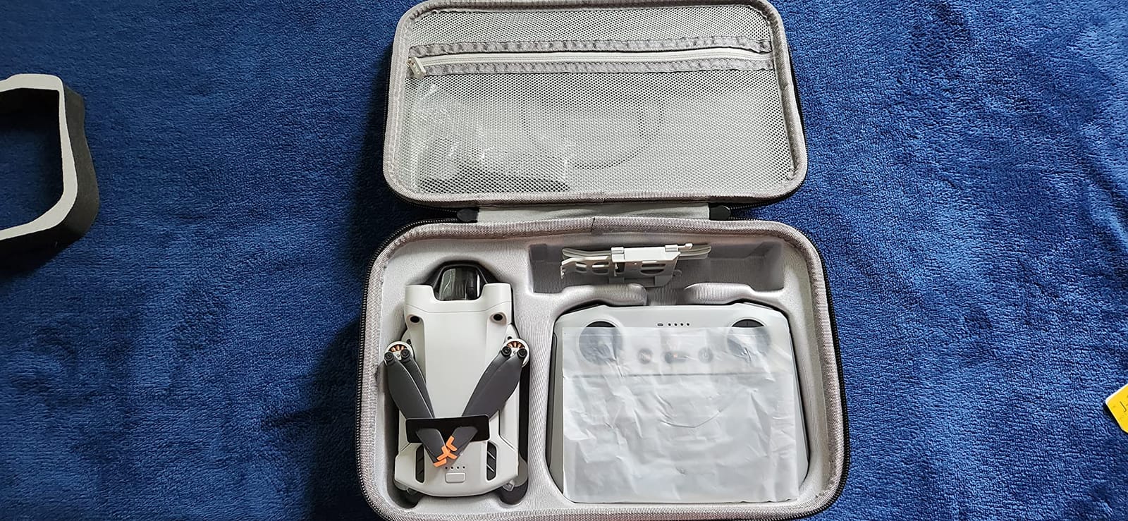 JSVER Carrying Case for DJI Mini 4 Pro EVA Hard Shell Protective Case for DJI Mini 4 Pro/Mini 3/Mini 3 Pro Travel Bag for Mini 4 Pro Fly More Combo Accessories Drone Case (DJI RC-2/RC-N2 Controller) customer photo 1