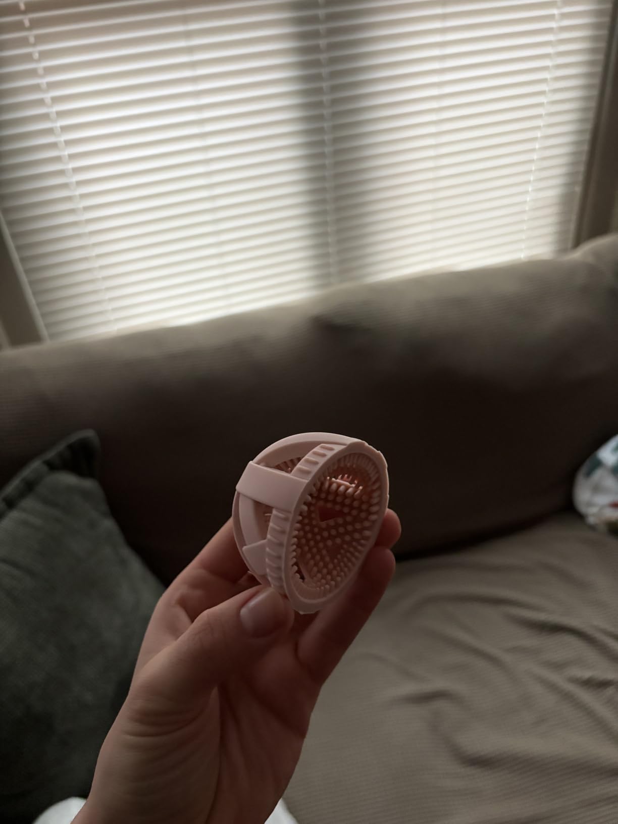 GoodEgg The Original Egg Brush, Silicone Egg Cleaning Brush for Farm Fresh Eggs, Chicken Coop Cleaning Tools, Egg Washer, Chicken Coop Accessories, Large to XL Sized Eggs, Green, As Seen On Shark Tank customer photo 1