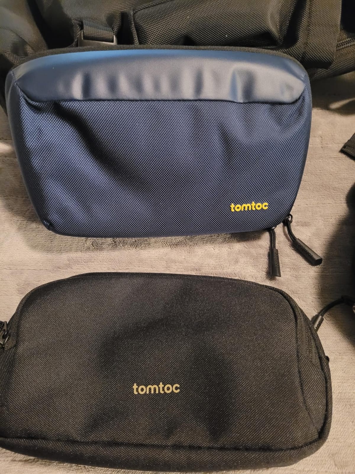 tomtoc Electronic Organizer Travel Case, Dual Compartment Tech Organization customer photo 1