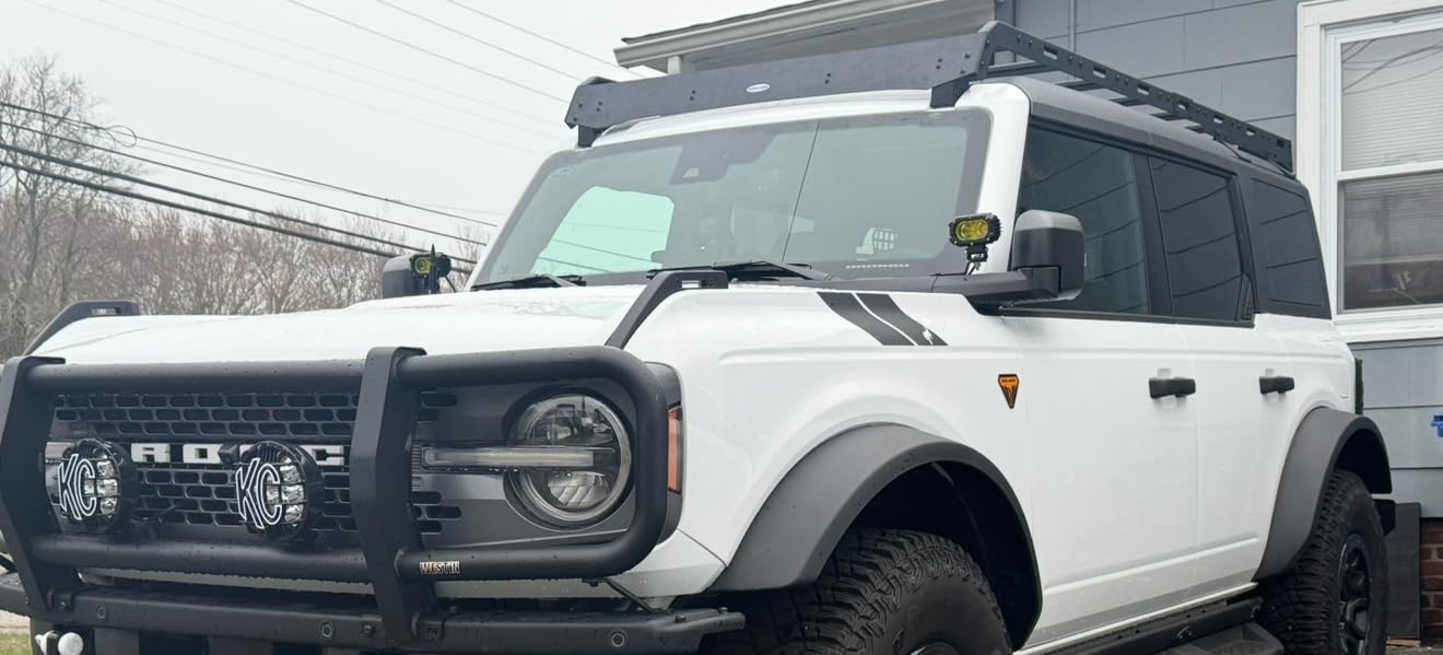 Hooke Road Full Roof Rack for 2021-2026 Ford Bronco & Raptor 4 Door Hardtop customer photo 2