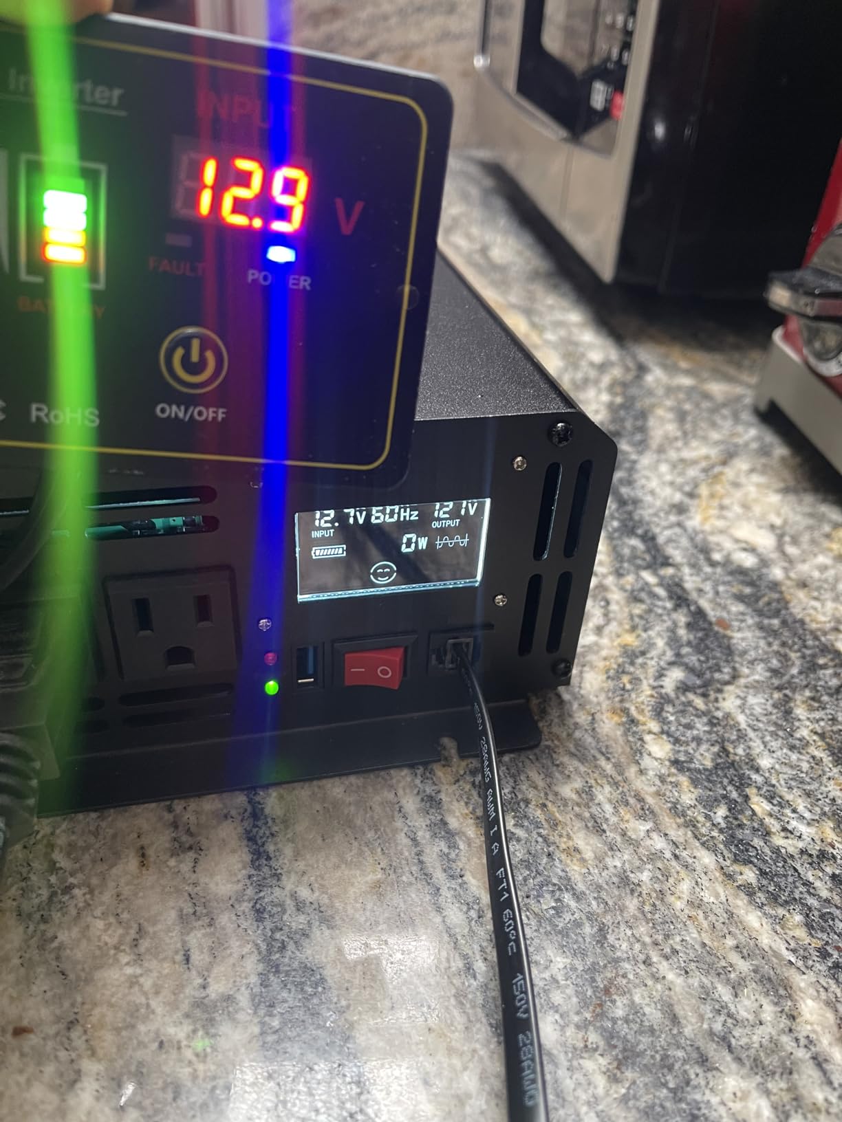 VEVOR Pure Sine Wave Inverter 3000 Watts 12V DC to 120V AC Power Inverter customer photo 2