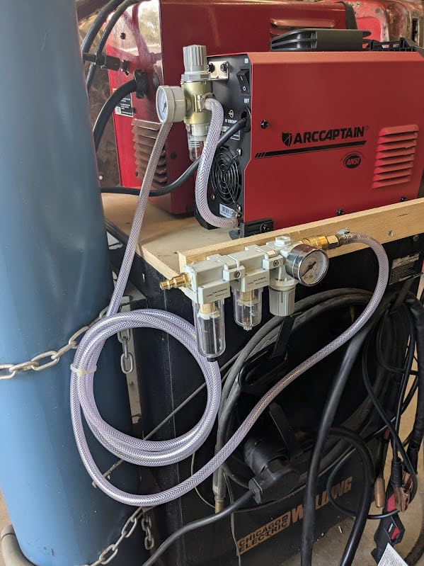 ARCCAPTAIN 55A Plasma Cutter Machine, Non-Touch Pilot Arc, 120V/240V customer photo 1