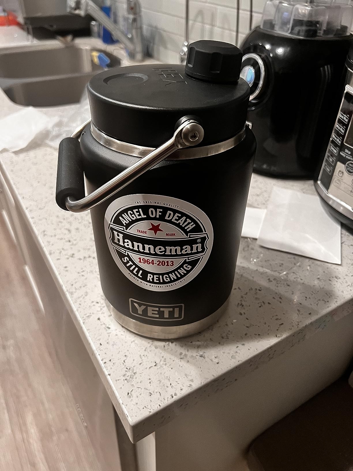 YETI Rambler Half Gallon Jug, Vacuum Insulated, Leakproof, Stainless Steel with MagCap customer photo 2