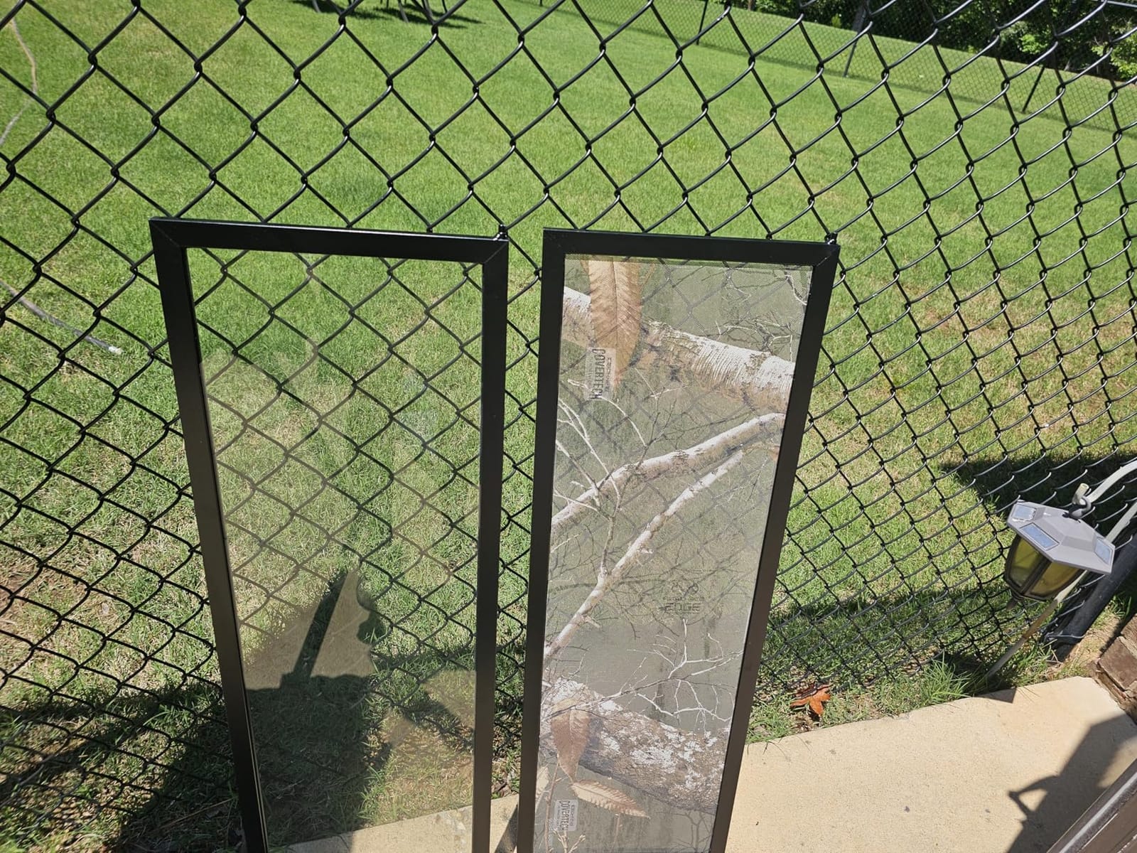 Hunting Blind Window Camo - See Through CoverTech HD Window Camo – 24” x 59” customer photo 1