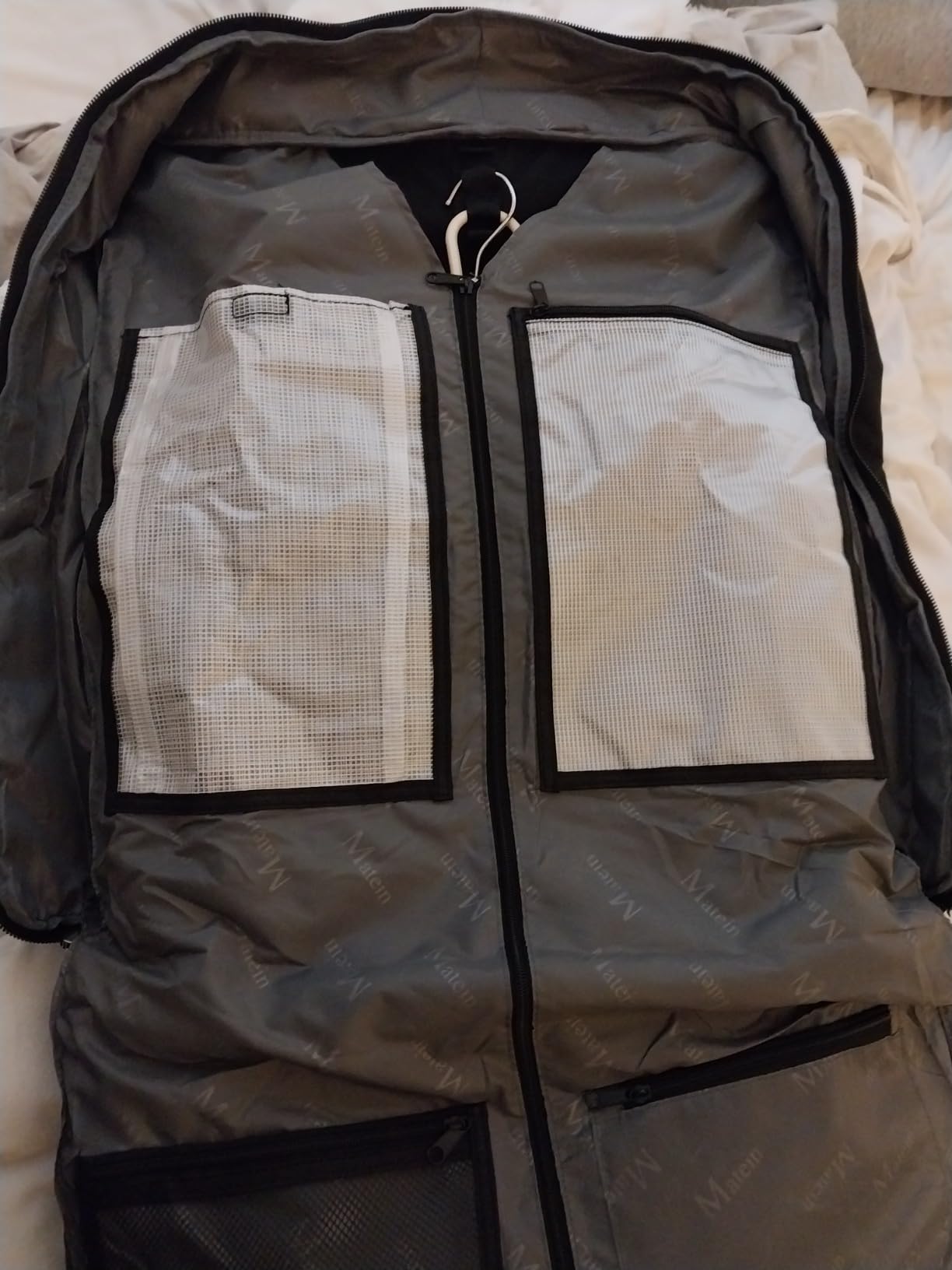 MATEIN Mens Garment Bags for Travel, Large Travel Suit Bag Up to 7 Suits customer photo 2