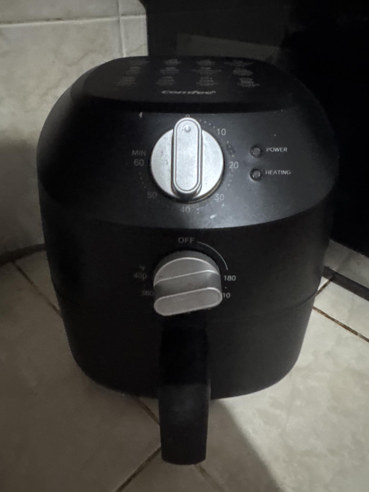 COMFEE' Compact 2.1-Quart Mini Air Fryer for Small Kitchens, Black customer photo 1