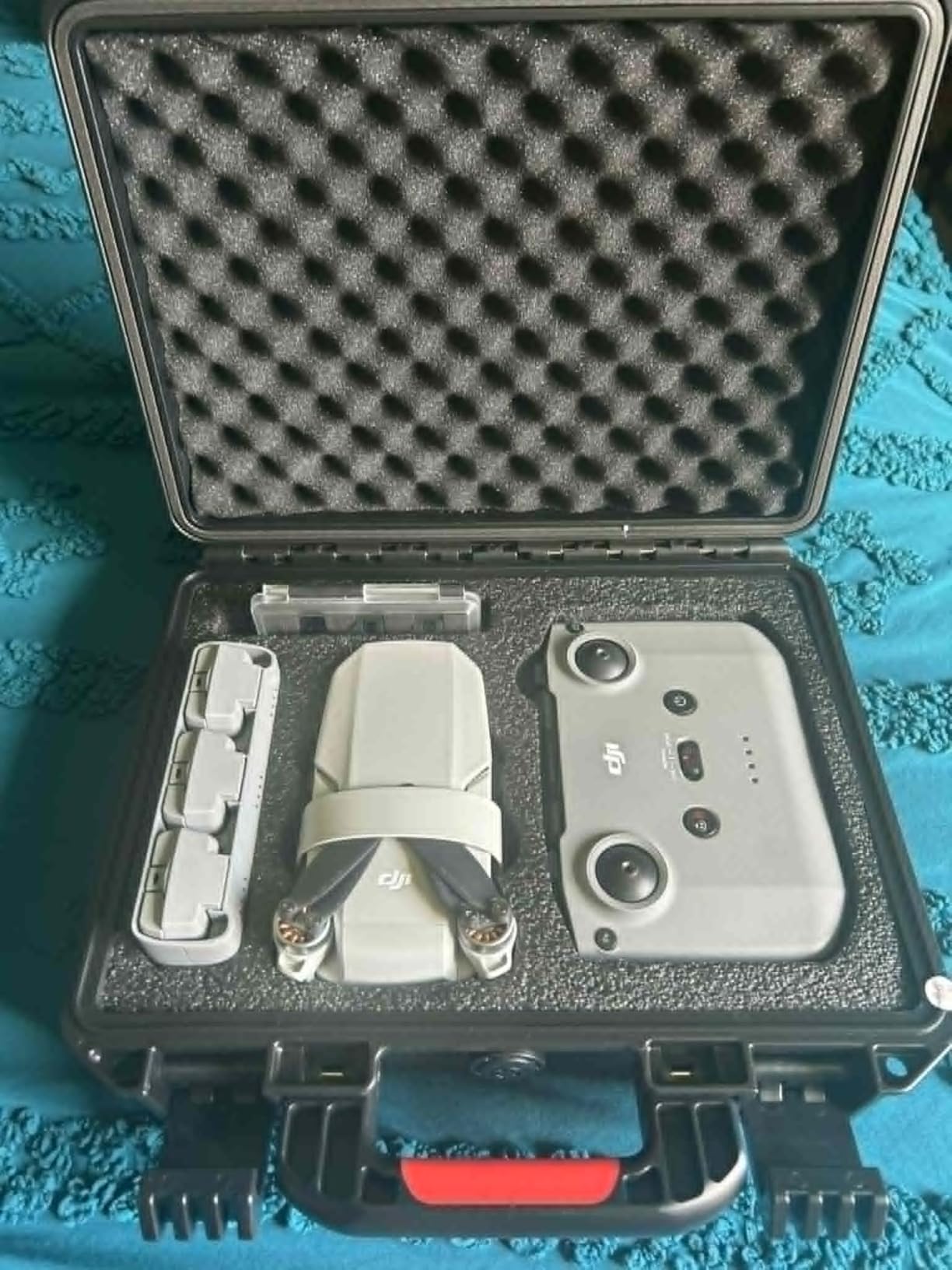 Hard Case for DJI Mini 4K Drone: Waterproof Travel Box for DJI Mini 2/SE customer photo 1