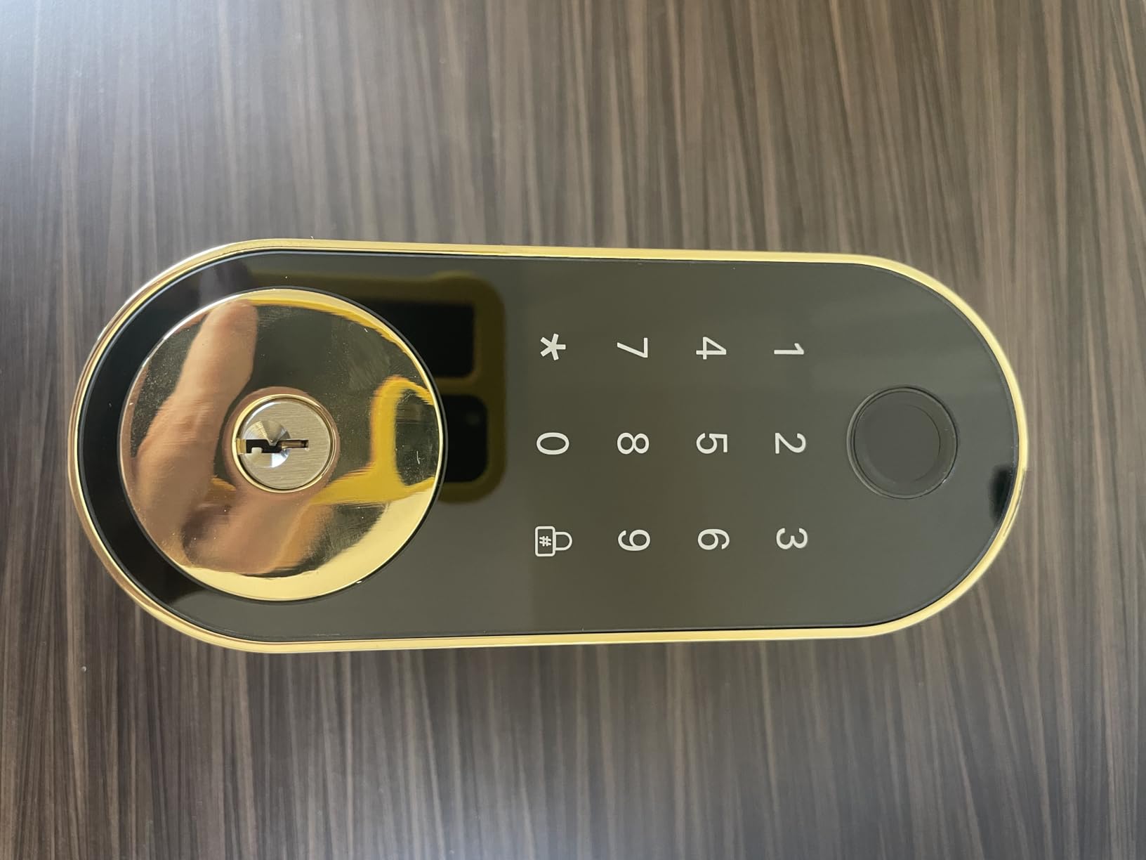 Fingerprint Smart Deadbolt with Keypad – Keyless Entry Lock for Home, Apartment, Office, Airbnb, Rental, Kids & Seniors, App & Code Access, Auto-Lock, Easy DIY Install, Compatible with Alexa & Google customer photo 2