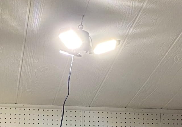 Motion Sensor Garage Light Plug in, 8000LM 6500K Shop Light 3 Modes customer photo 1