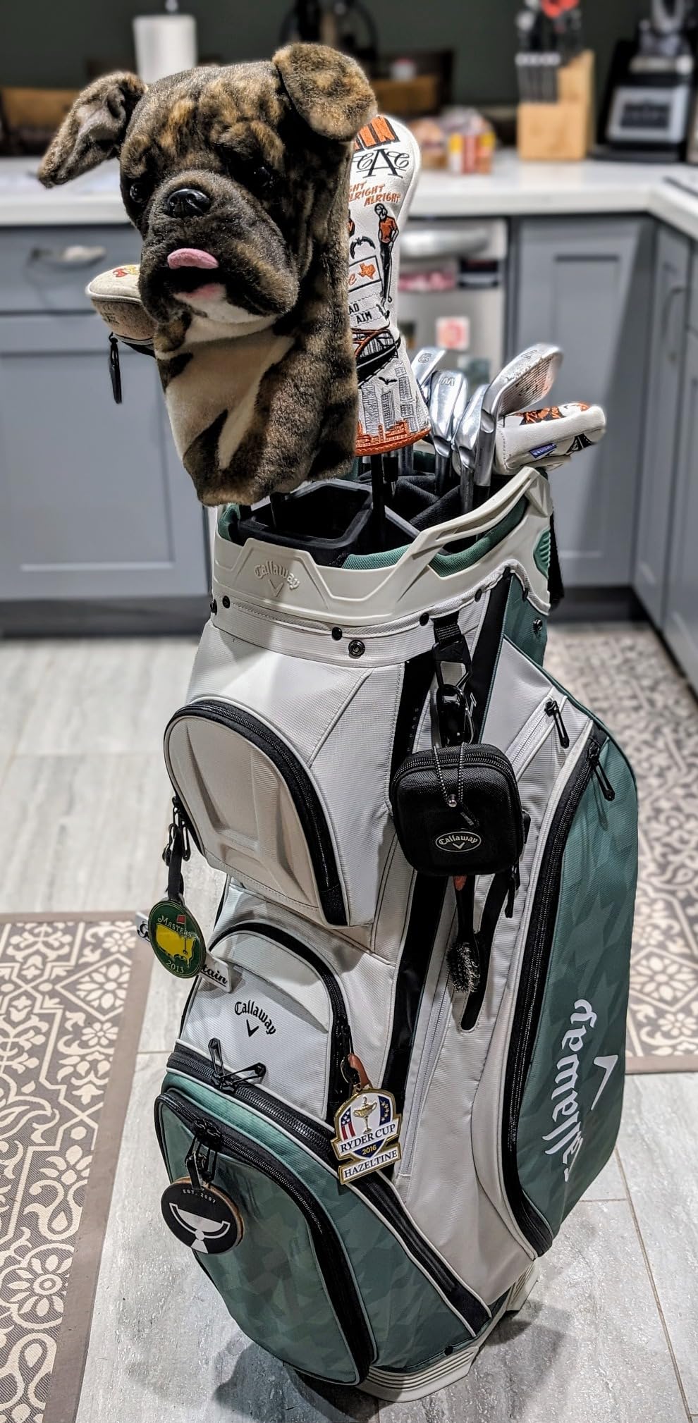 Callaway Golf ORG 14 Cart Bag (Navy/Flow Yellow) customer photo 1