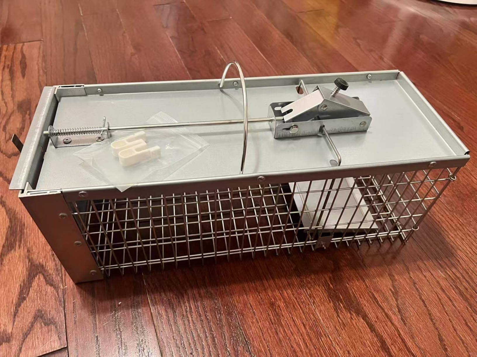 Squirrel Traps, Live Animal Cage Trap Humane Catch and Release Mice, Rats, Chipmunks, and Other Rodents, Outdoor Garden, Yard and Attic customer photo 1